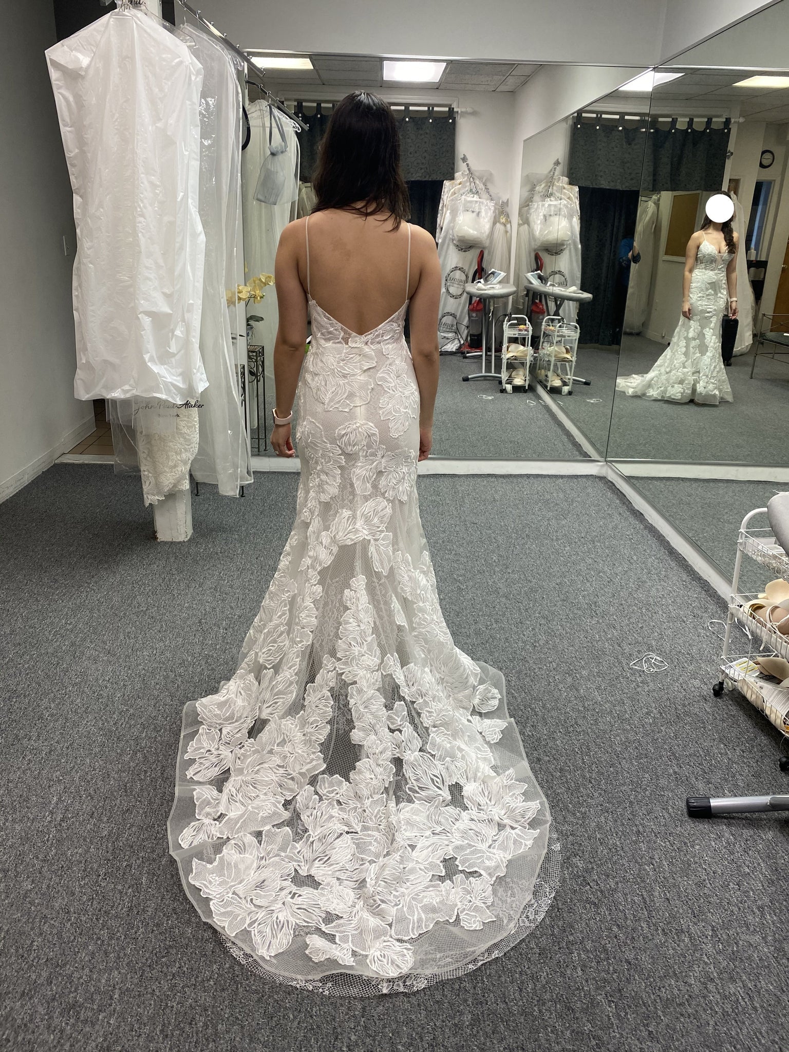Wtoo Valenta Wedding Gown - Elegant Lace Bridal Dress for Bride - Perfect for Beach, Church & Formal Weddings