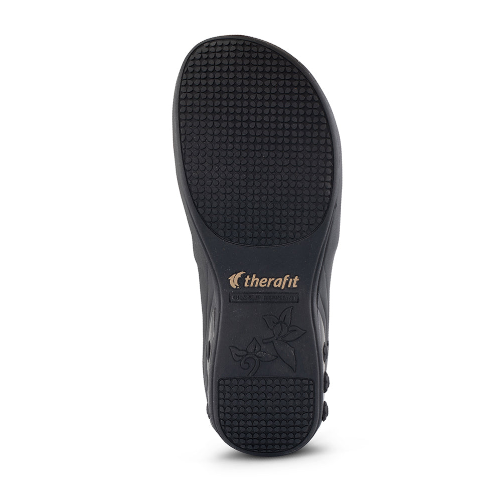 Annie Limited Edition Women's Slip Resistant Leather Slip On Shoes - Comfortable Non-Slip Loafers for Work, Nursing & Casual Wear