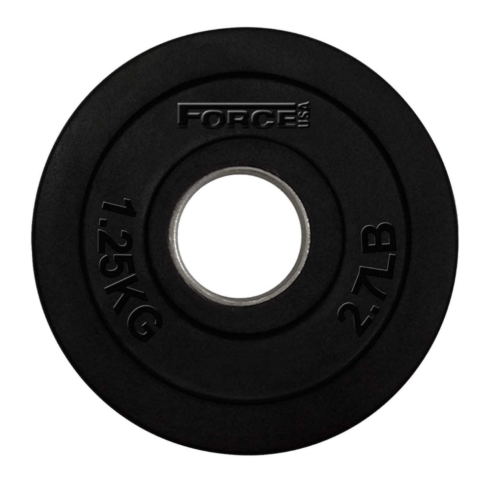 Force USA 95kg Olympic Barbell & Weight Plates Set - Home Gym Strength Training Equipment for Weightlifting & CrossFit Workouts