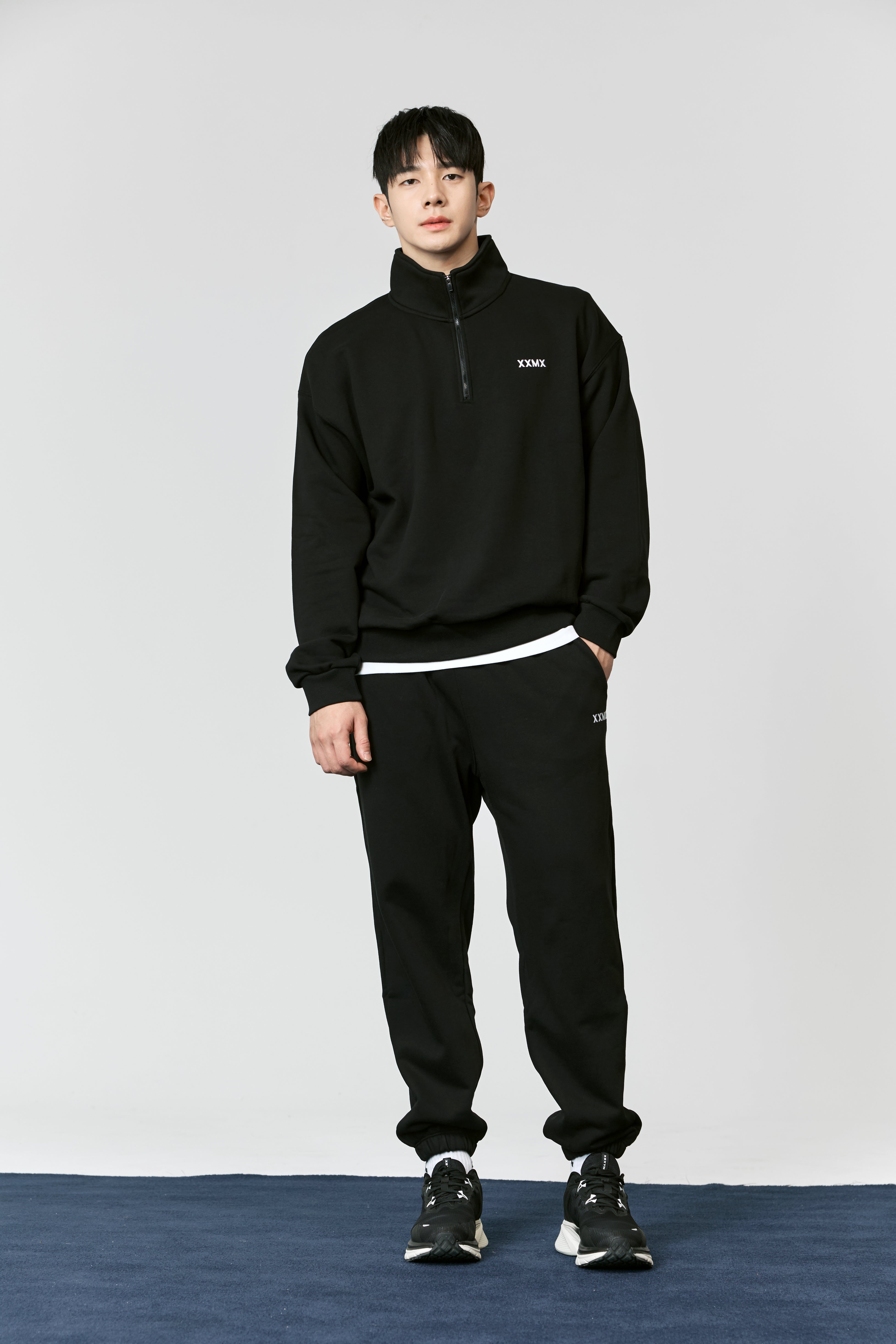 French Terry Half Zip Up Sweatshirt for Men & Women | Cozy Pullover Hoodie | Casual Loungewear & Workout Top | Perfect for Yoga, Running and Everyday Wear