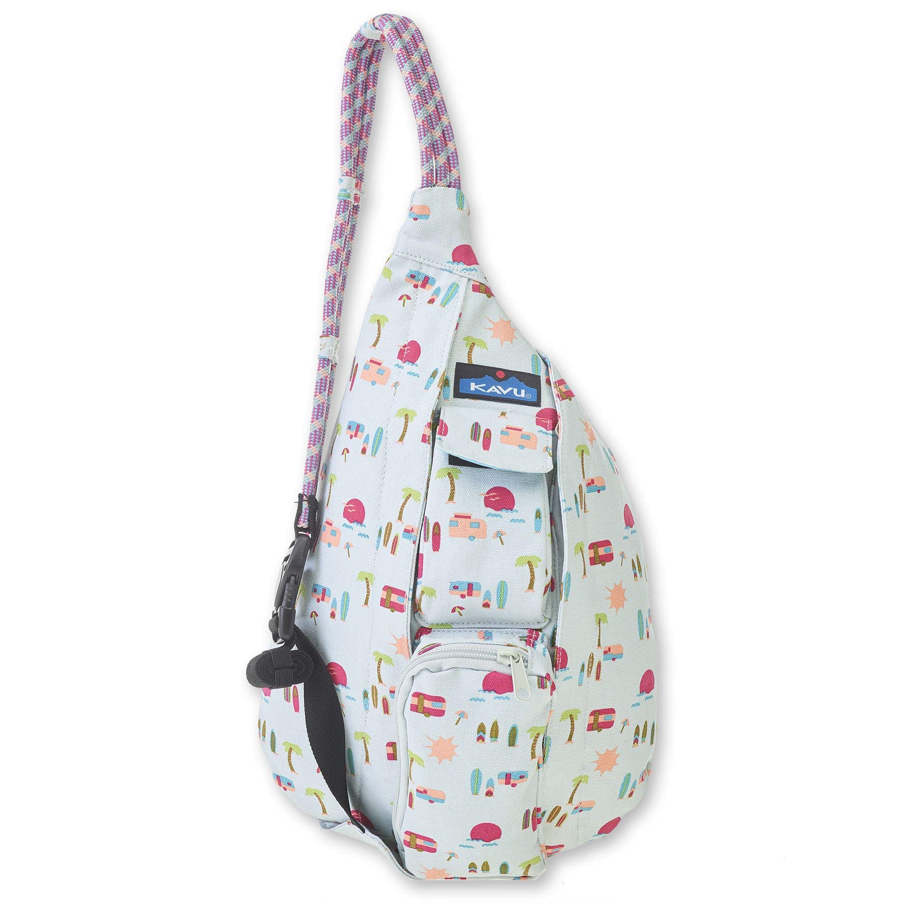 KAVU Mini Rope Bag - Lightweight Cotton Crossbody Sling Purse for Women - Perfect for Hiking, Travel, and Everyday Use