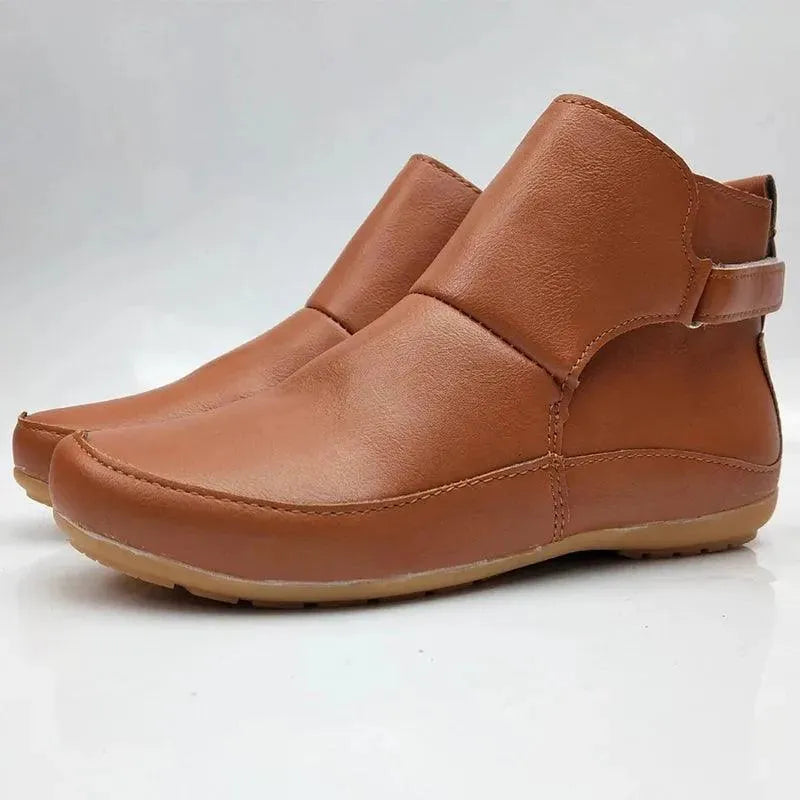 Non-Slip Waterproof Women's Ankle Boots for Walking, Hiking & Outdoor Activities - Comfortable Casual Winter Shoes for Rainy Days