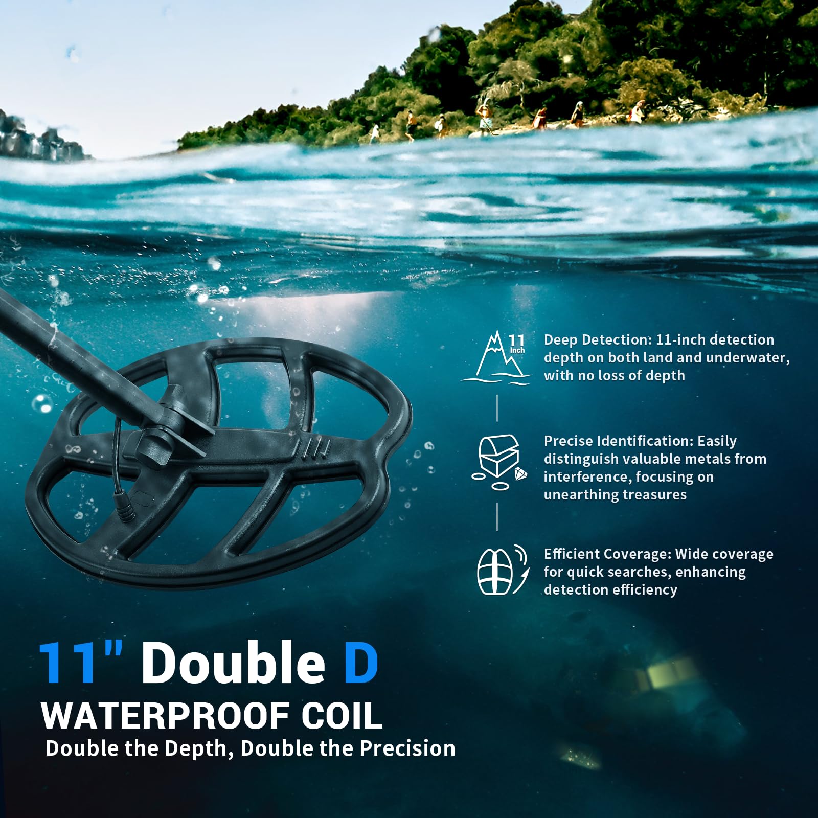 Professional Metal Detector for Adults - Waterproof 11