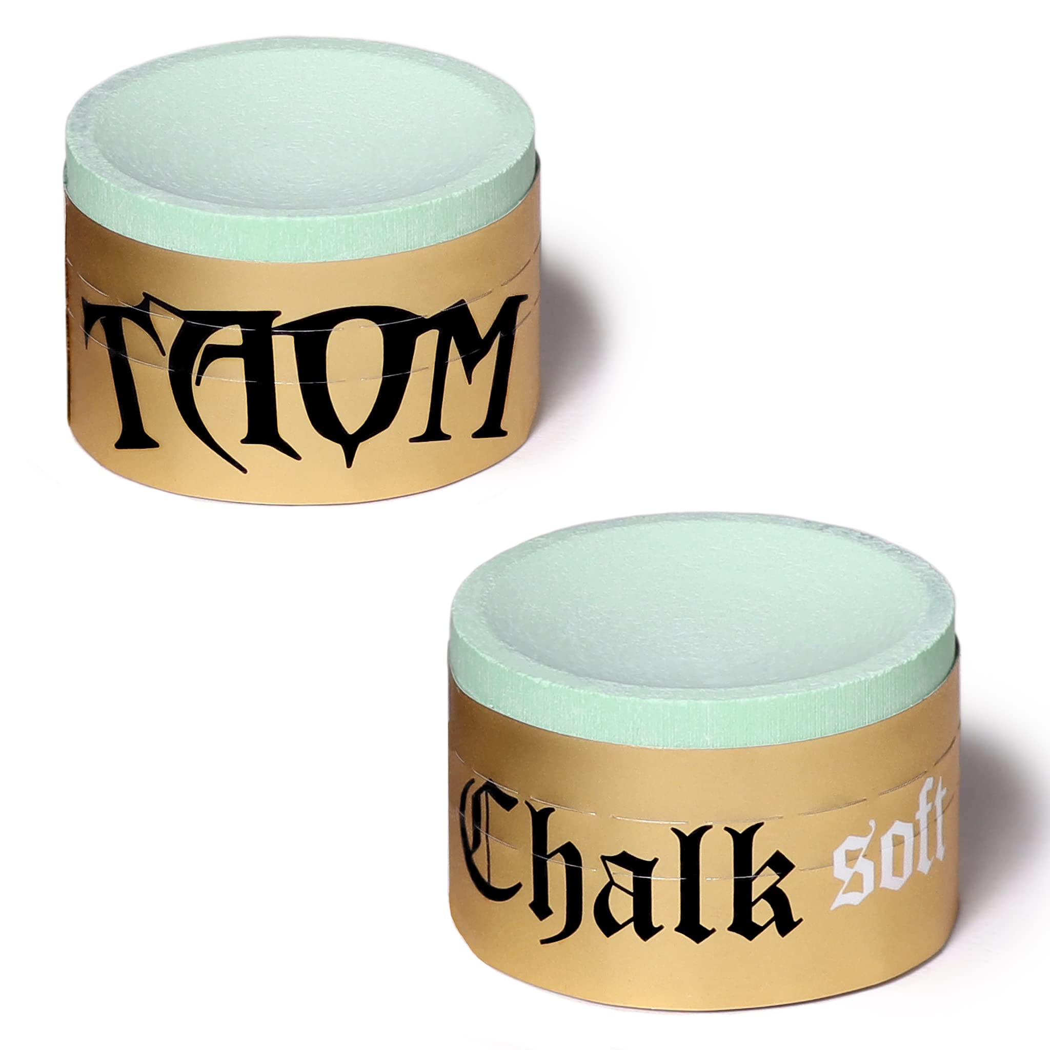 Premium Taom YBW Soft Billiard Pool Cue Chalk - Green | Professional Snooker & Pool Accessory for Smooth Shots | Perfect for Home Game Rooms & Billiard Clubs