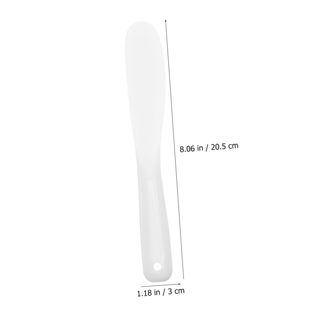 20pcs Reusable White Makeup Spatulas - Cosmetic & Skincare Tool for Face Cream, Foundation & Beauty Products - Perfect for DIY Makeup, Travel & Salon Use