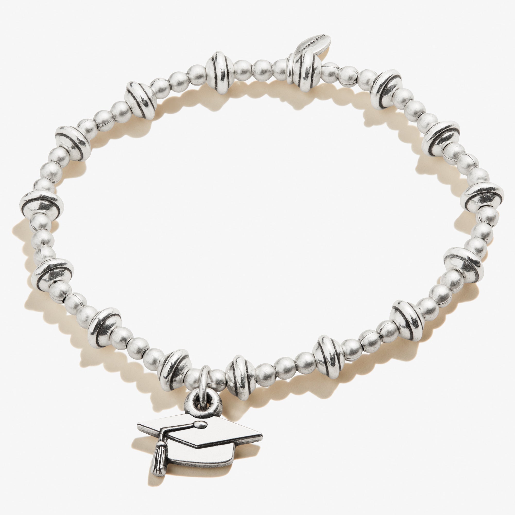 Class of 2021 Graduation Stretch Bracelet - Commemorative Gift for High School & College Graduates - Perfect for Graduation Ceremonies, Parties & Yearbook Photos