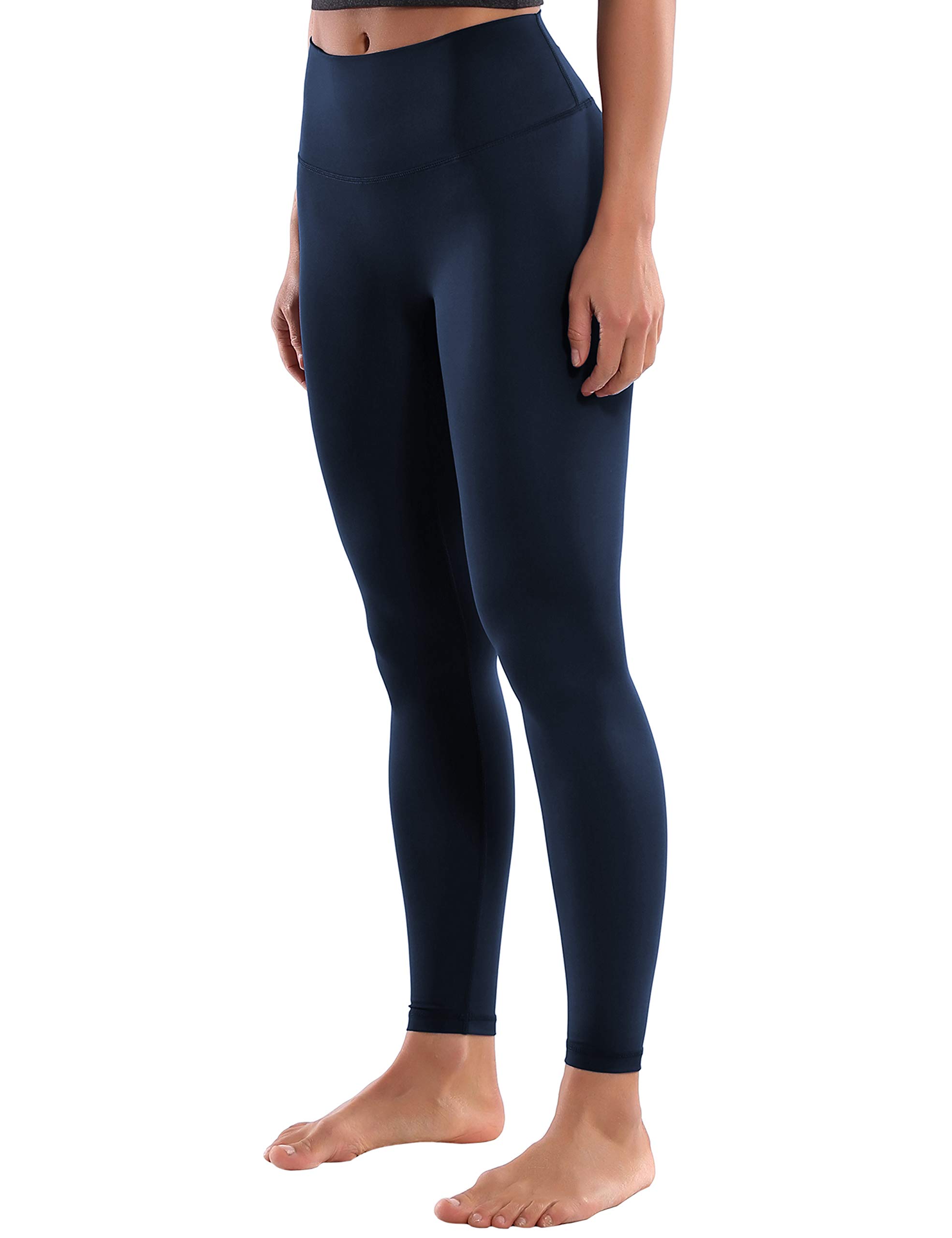 BUBBLELIME Women's High Waist Yoga Pants - 4 Styles Petite & Tall Sizes, Tummy Control, Over The Heel Extra Long Workout Leggings for Yoga, Running & Gym