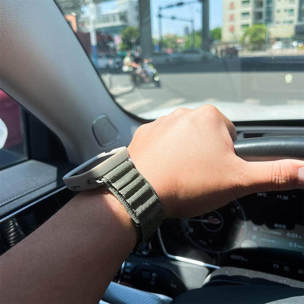 Durable Alpine Loop Strap for Apple Watch Ultra 8 7 6 SE 5 4 3 - Comfortable Sport Band for Hiking, Running & Outdoor Activities