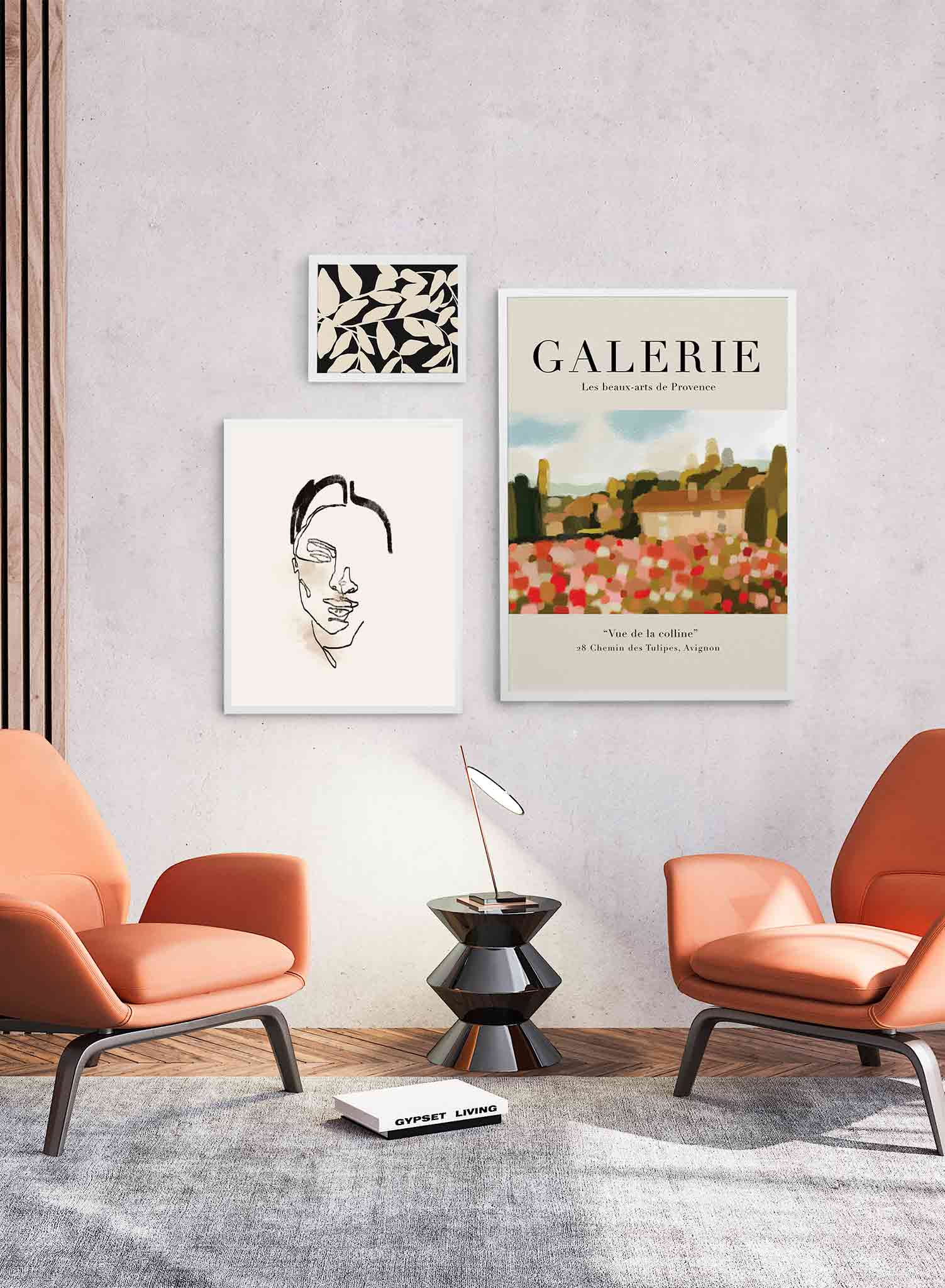 Hillside View Landscape Poster - Scenic Wall Art Decor for Living Room, Bedroom & Office - Perfect for Home & Office Decoration