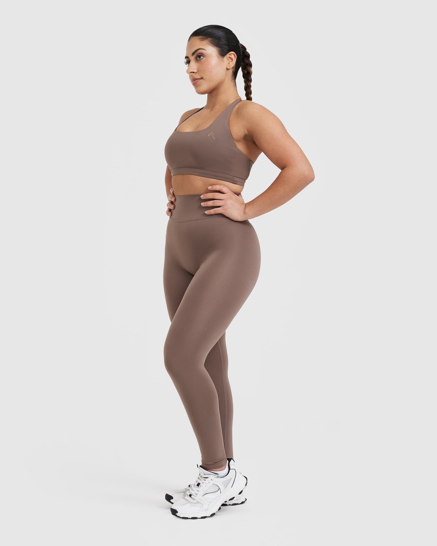 Timeless High Waisted Leggings for Women - Cool Brown Yoga Pants | Perfect for Workout, Yoga & Everyday Comfort