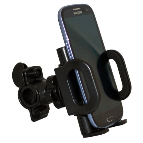Universal Rotating Bike Phone Mount - Adjustable Handlebar Bicycle Holder for Samsung Galaxy S2, Infuse 4G, Gravity Smart & More - Perfect for Cycling, Commuting & Outdoor Adventures