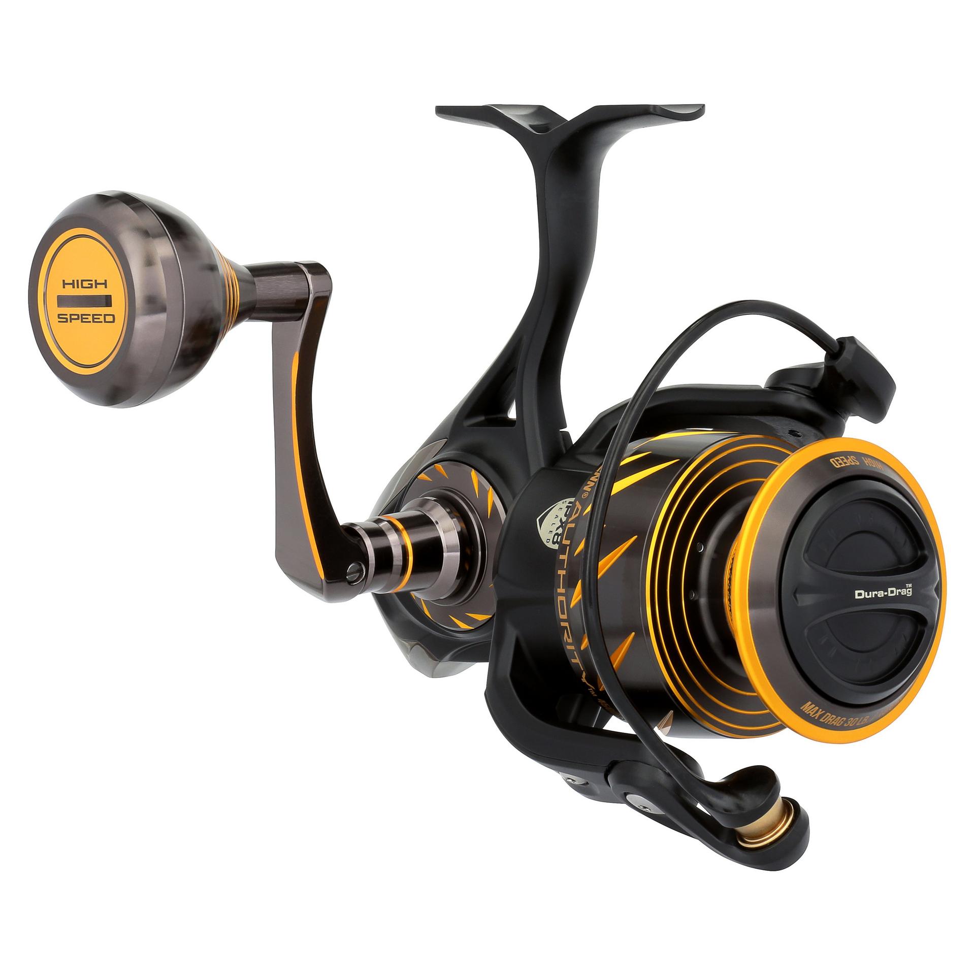 Authority® Spinning Reel - High Performance Fishing Reel for Saltwater & Freshwater | Smooth Drag System, Lightweight Design | Perfect for Bass, Trout & Surf Fishing