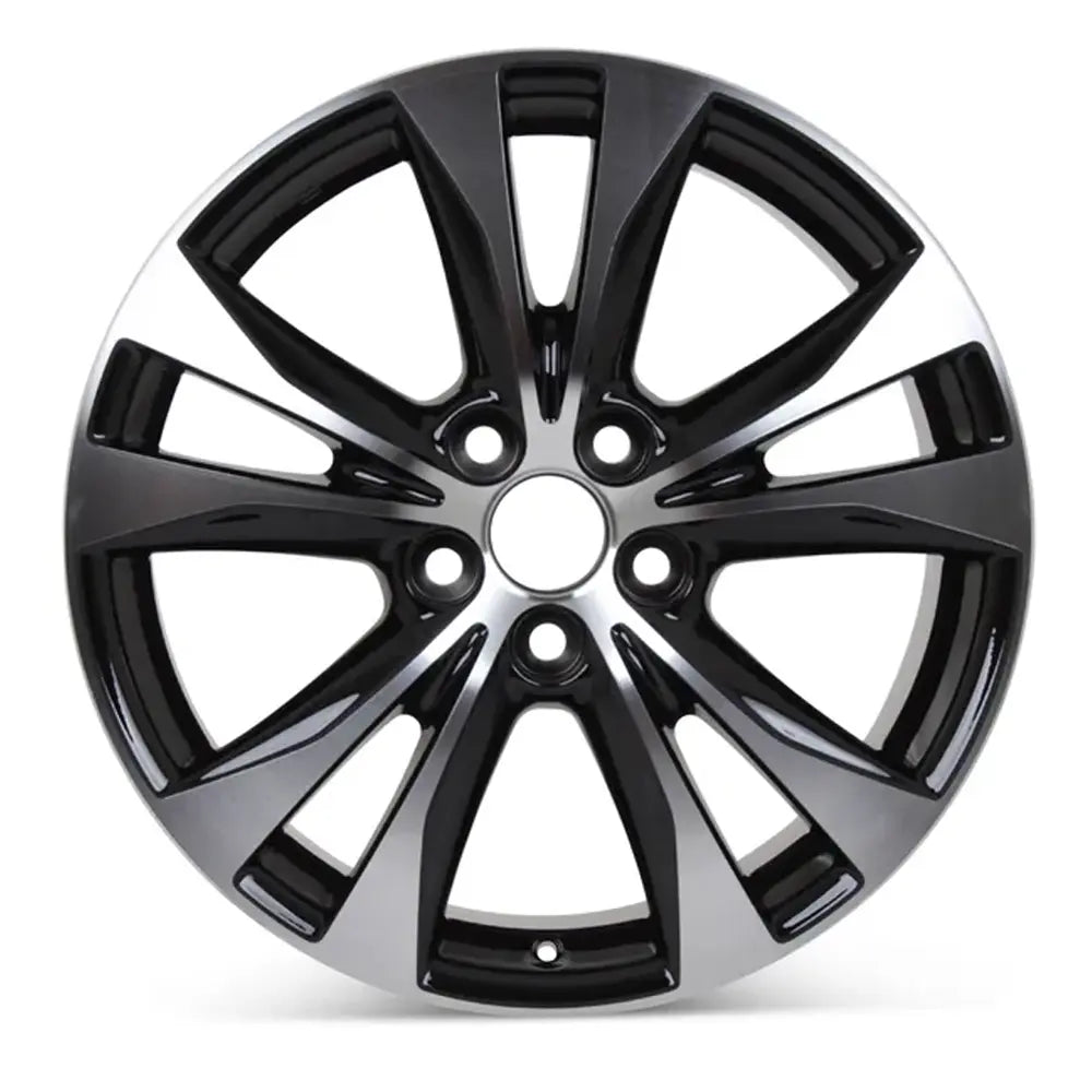 18 Inch Toyota RAV4 Wheel Replacement - Machined Black Replica Rim 69628 A 4261142460 | Perfect for Off-Roading, City Driving & Custom Car Upgrades