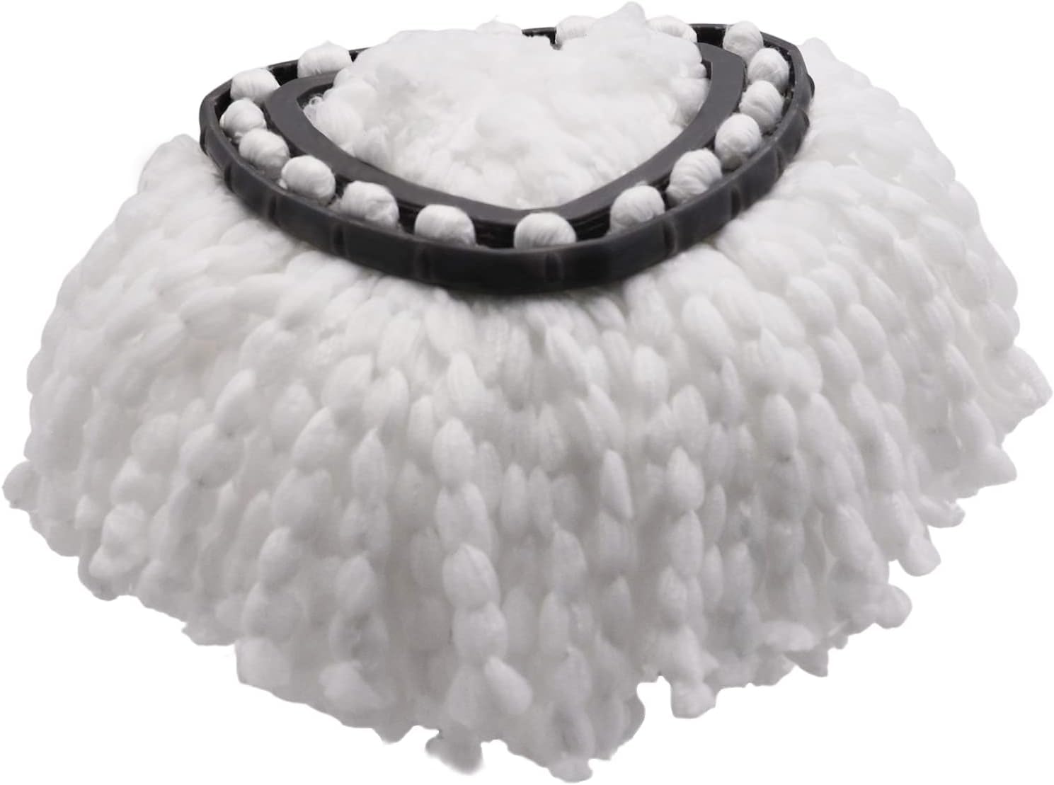 4 Pack Microfiber Mop Heads Replacement for O-Ceda EasyWring Spin Mop - Deep Cleaning Refills for Hardwood Floors, Tile & Laminate - Perfect for Home, Office & Kitchen Cleaning