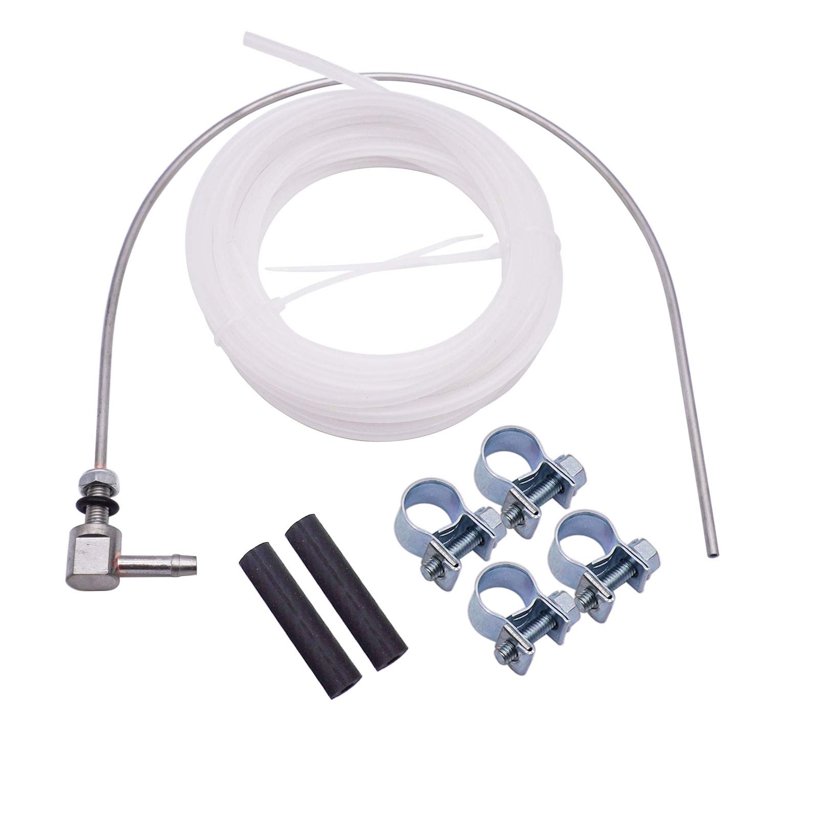 Webasto Eberspacher Parking Heater Fuel Stand Pipe Kit with Hose Clips - Compatible with Diesel Parking Heaters - Perfect for RVs, Trucks, and Marine Applications in Cold Weather