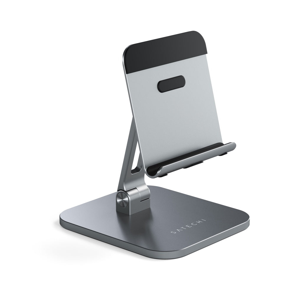 Satechi Aluminum Desktop Stand for iPad Pro (Space Grey) - Adjustable Holder for Work, Study & Entertainment