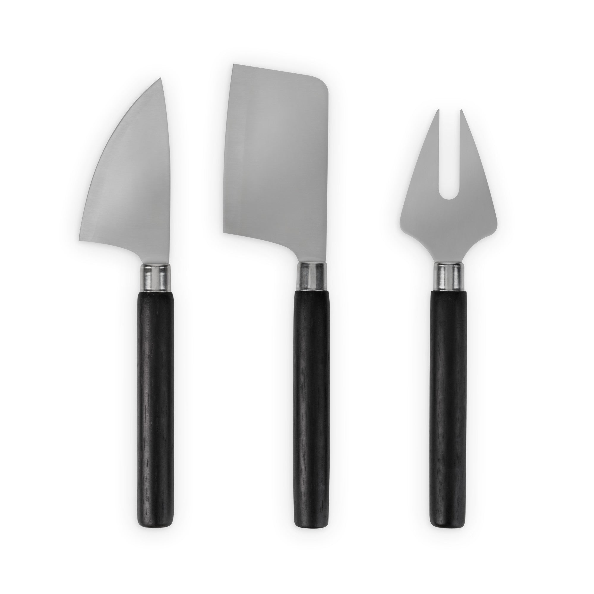 Premium Cheese Knife Set by True - Stainless Steel Cheese Slicer & Serving Utensils for Brie, Cheddar, Gouda - Perfect for Wine Parties, Charcuterie Boards & Gourmet Cheese Platters