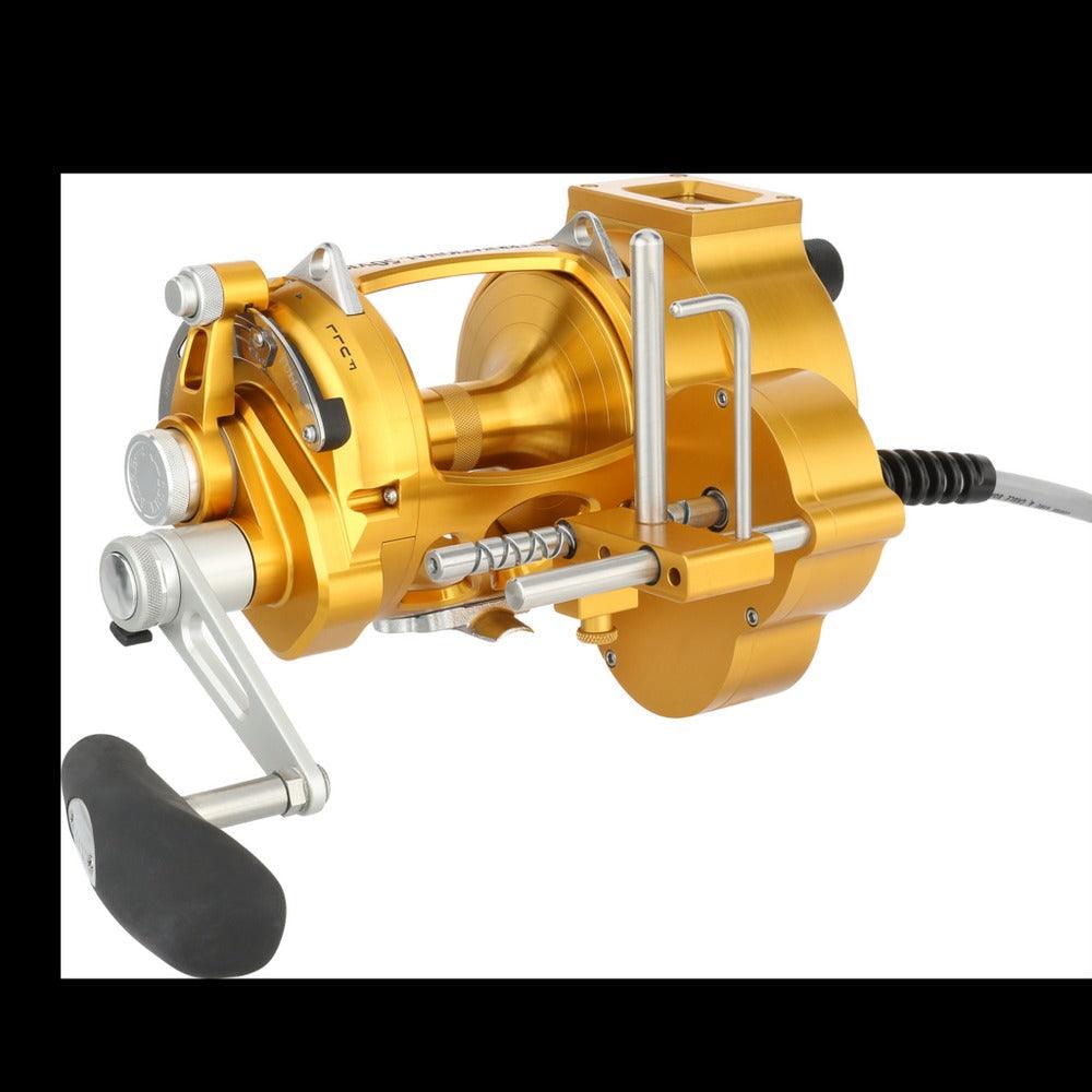 Penn International VI 80 1.5:1 Electric Autostop Conventional Fishing Reel - Saltwater & Freshwater Trolling, Deep Sea Fishing, Offshore Angling for Big Game Fish