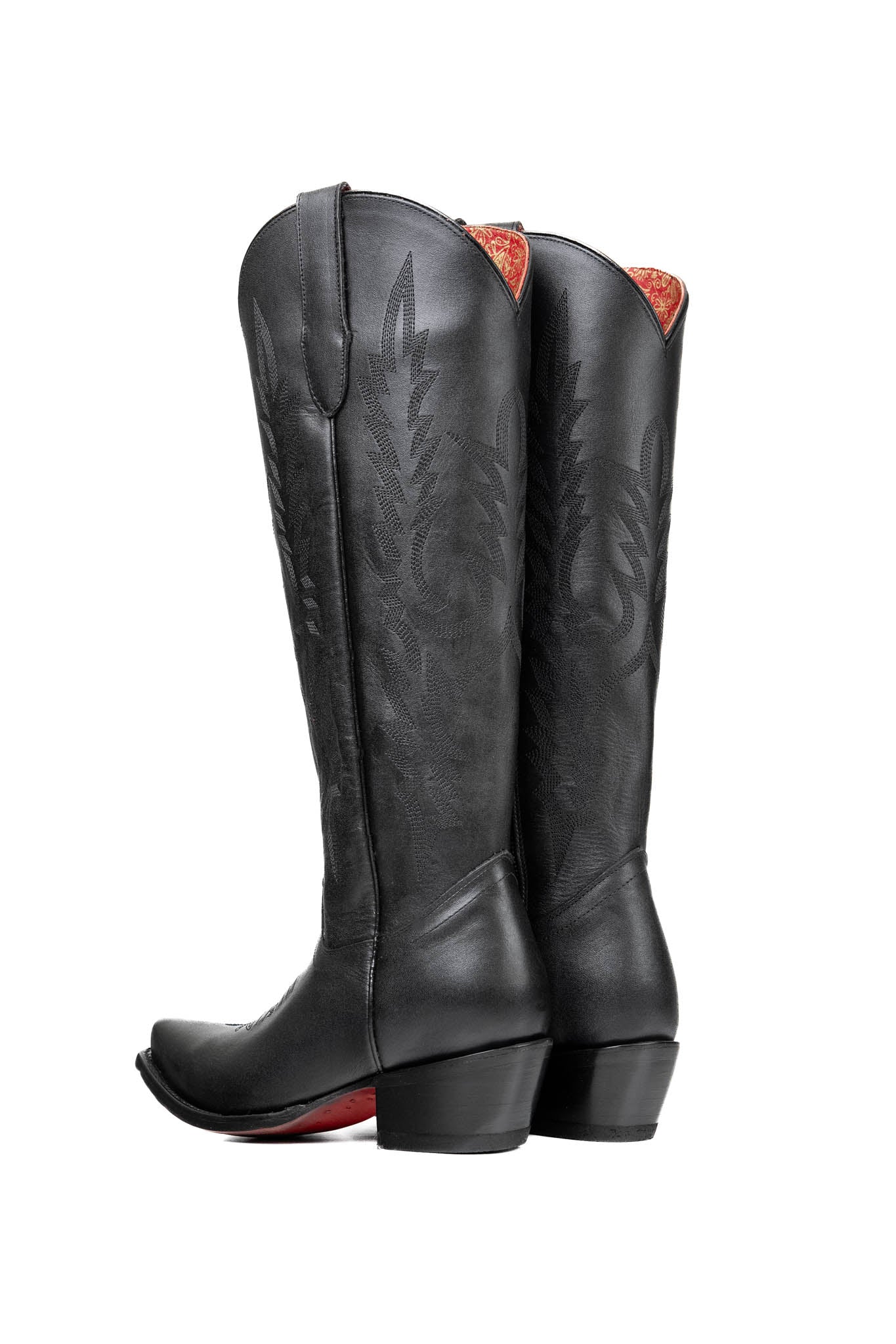 Scarlett Women's Tall Red Bottom Snip Toe Cowgirl Boots - Western Fashion for Rodeo, Country Dancing & Everyday Wear