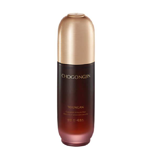 Missha Cho Gong Jin Youngan Jin Essence - Anti-Aging Facial Serum with Ginseng Extract for Hydration & Brightening | Perfect for Night Skincare Routine & Dry Skin Care