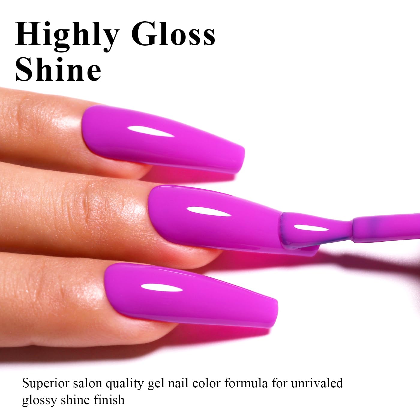Imtiti 15ML Purple Gel Nail Polish Set - Soak Off LED/UV Nail Gel for DIY Manicure, Salon & Home Use | Perfect for Autumn Winter Nail Art & Starter Kit