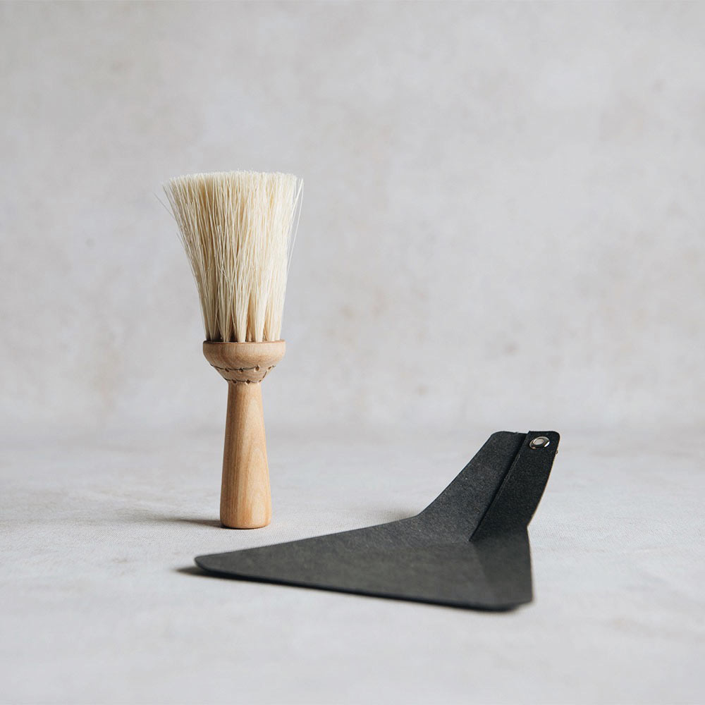 Mini Table Brush & Cardboard Dustpan Set - Compact Cleaning Tools for Home, Office, Kitchen Countertops & Workspaces