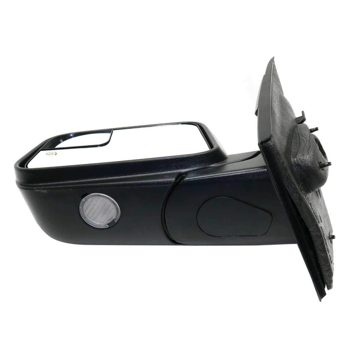 AutoShack Power Heated Manual Folding Side Mirrors - Driver & Passenger Replacement Pair for 2009-2011 Ford Edge (3.5L 3.7L V6 AWD/FWD) - KAPFO1320370PR | All-Weather Visibility & Safe Driving Accessories