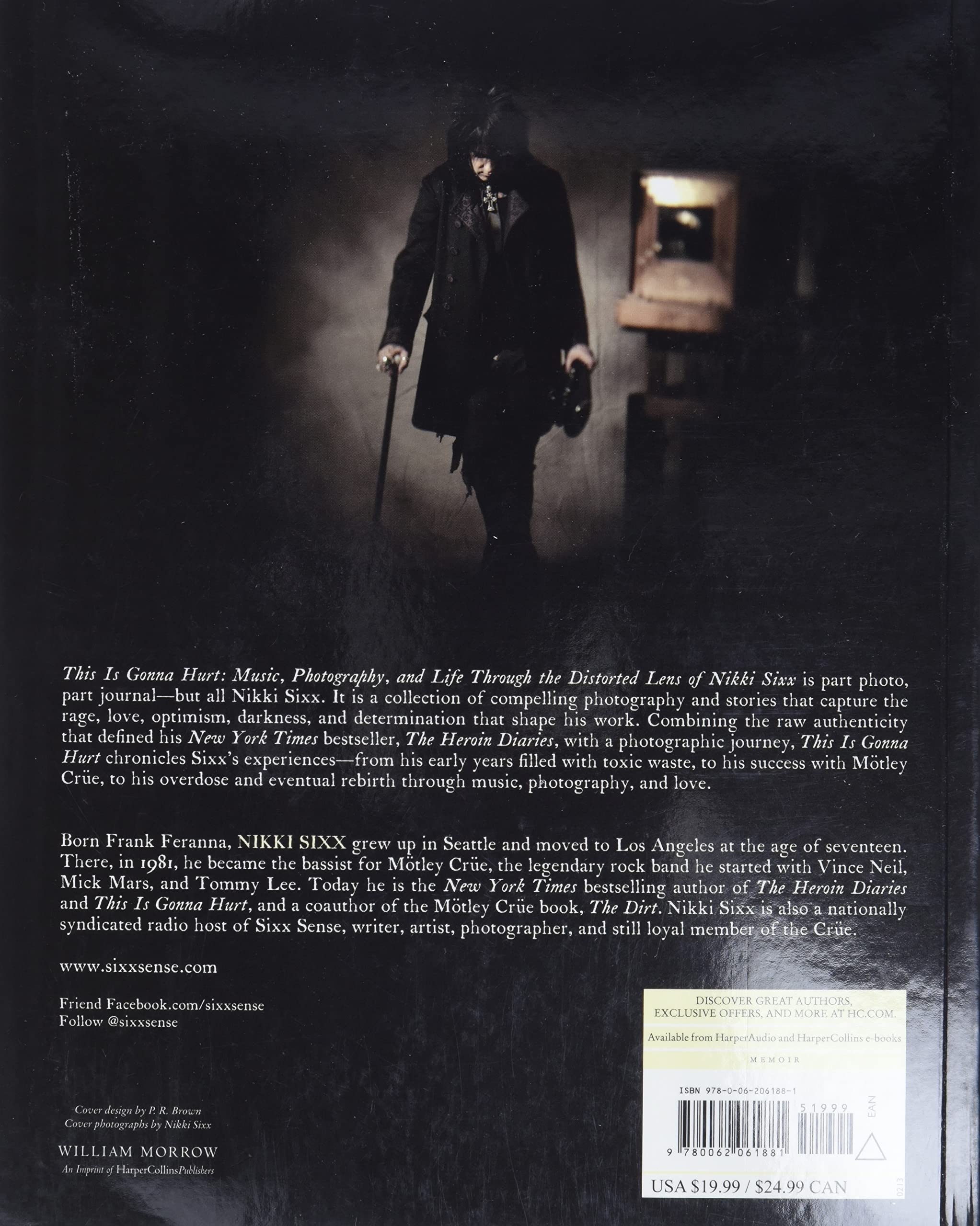 Nikki Sixx Music Photography Book - This Is Gonna Hurt: Life Through a Distorted Lens | Rock Memoir, Mötley Crüe Story, Celebrity Photography Collection - Perfect for Music Fans and Photography Enthusiasts