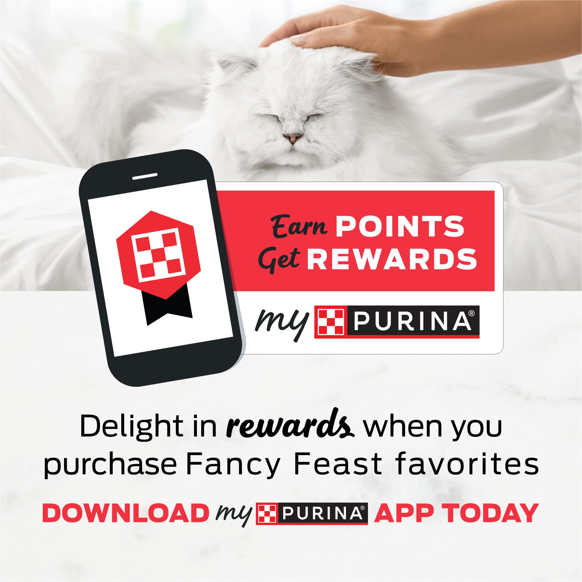 Purina Fancy Feast Grain Free Wet Cat Food - Seafood Pate Variety Pack (24 Cans, 3oz Each) | High Protein, Natural Ingredients for Adult Cats | Perfect for Mealtime, Travel & Feeding Picky Eaters