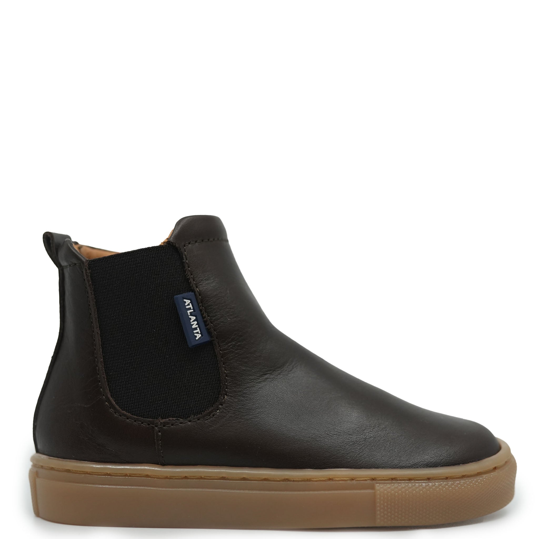 Atlanta Mocassin Mocha High-Top Sneaker Boots for Women - Comfortable Casual & Street Style Shoes for Walking, Work, and Everyday Wear
