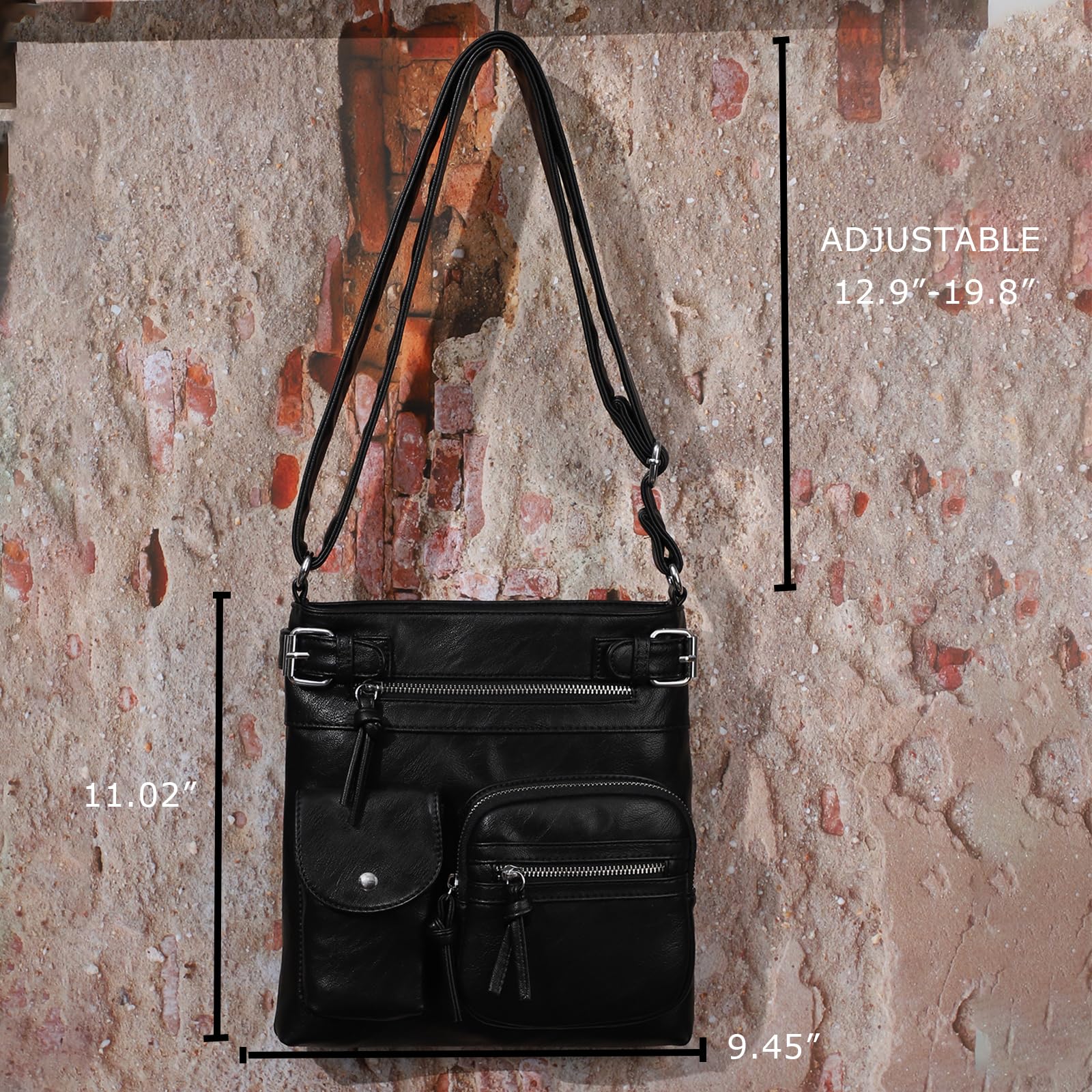 KL928 Women's Small Crossbody Shoulder Bag - Stylish Handbag for Everyday Use, Travel & Shopping