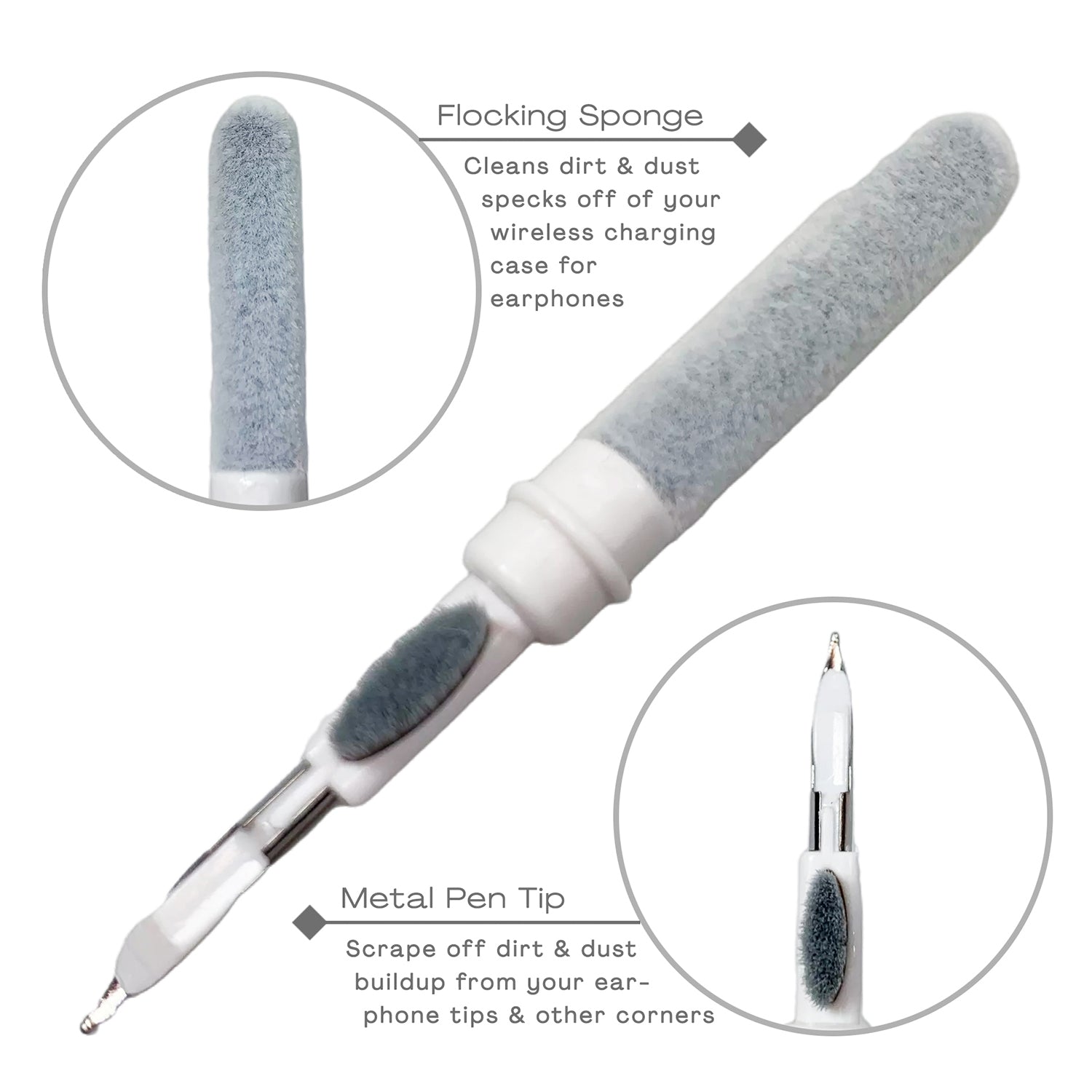 5 in 1 Laptop Keyboard Cleaner Kit - Soft Brush Cleaning Tool for Computers, Bluetooth Earbuds, Phones, Tablets & Cameras | Perfect for Office, Home & Travel Use