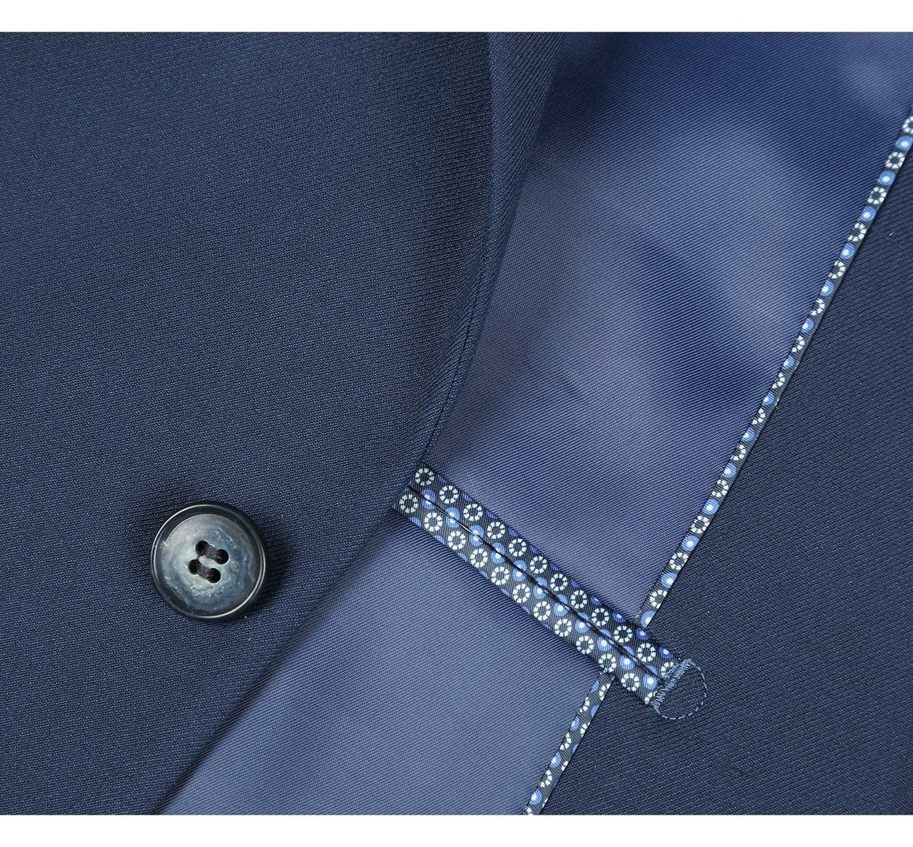 Alessandro Vitello by Renoir Slim Fit Solid Notch Lapel 2 Piece Suit 2110 19 | Premium Men's Business Formal Wear | Perfect for Weddings, Office & Special Occasions