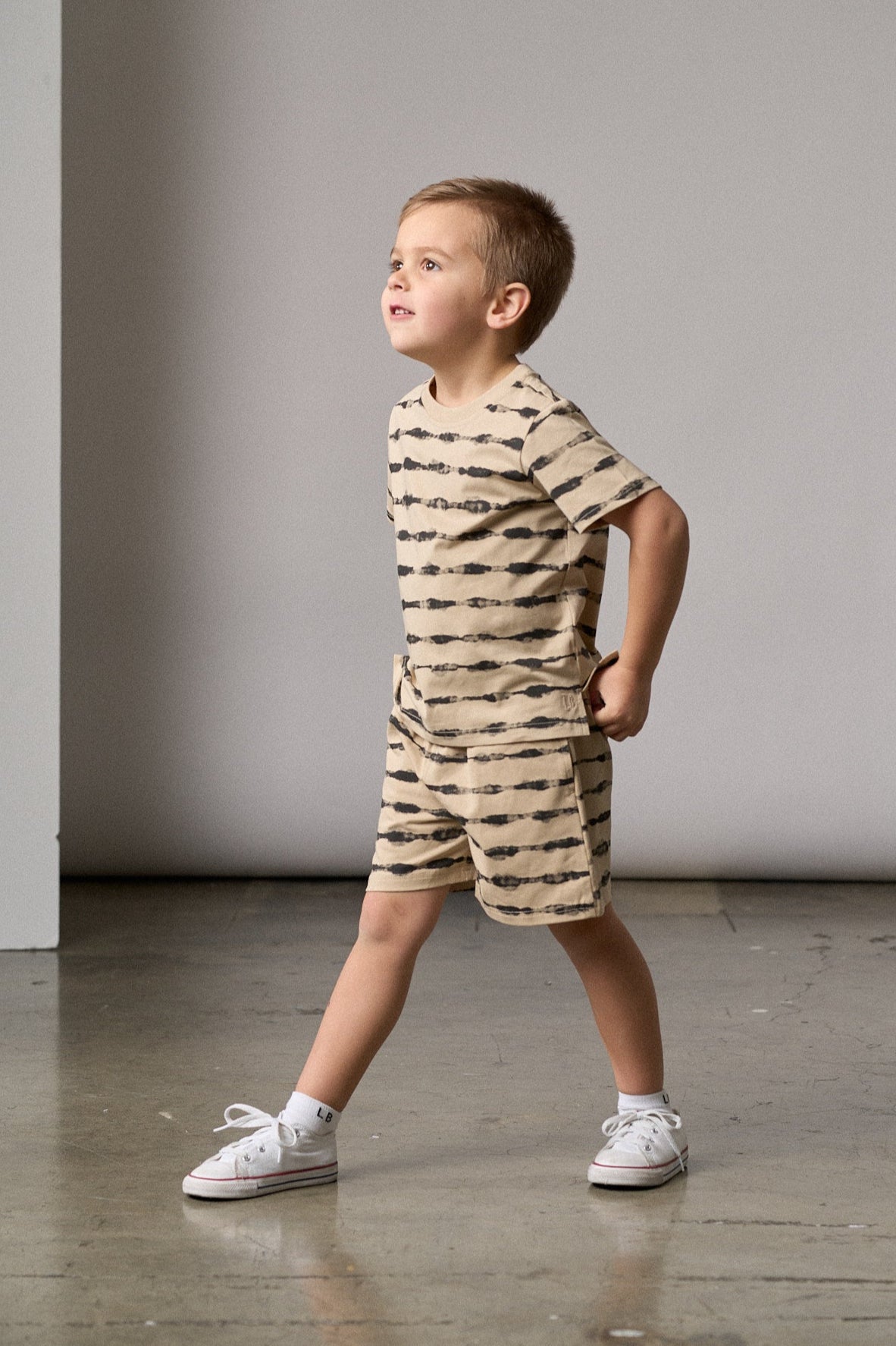 Static Stripe Short - Trendy Striped Casual Shorts for Men & Women | Perfect for Summer, Beach, and Outdoor Activities