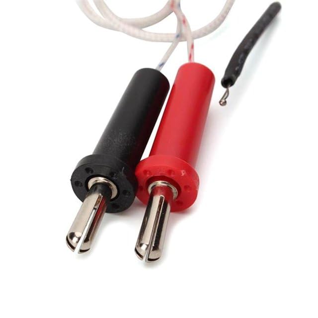 1Pc White K-Type Thermocouple Sensor (-50°C to 350°C) for Multimeters & Temp Meters