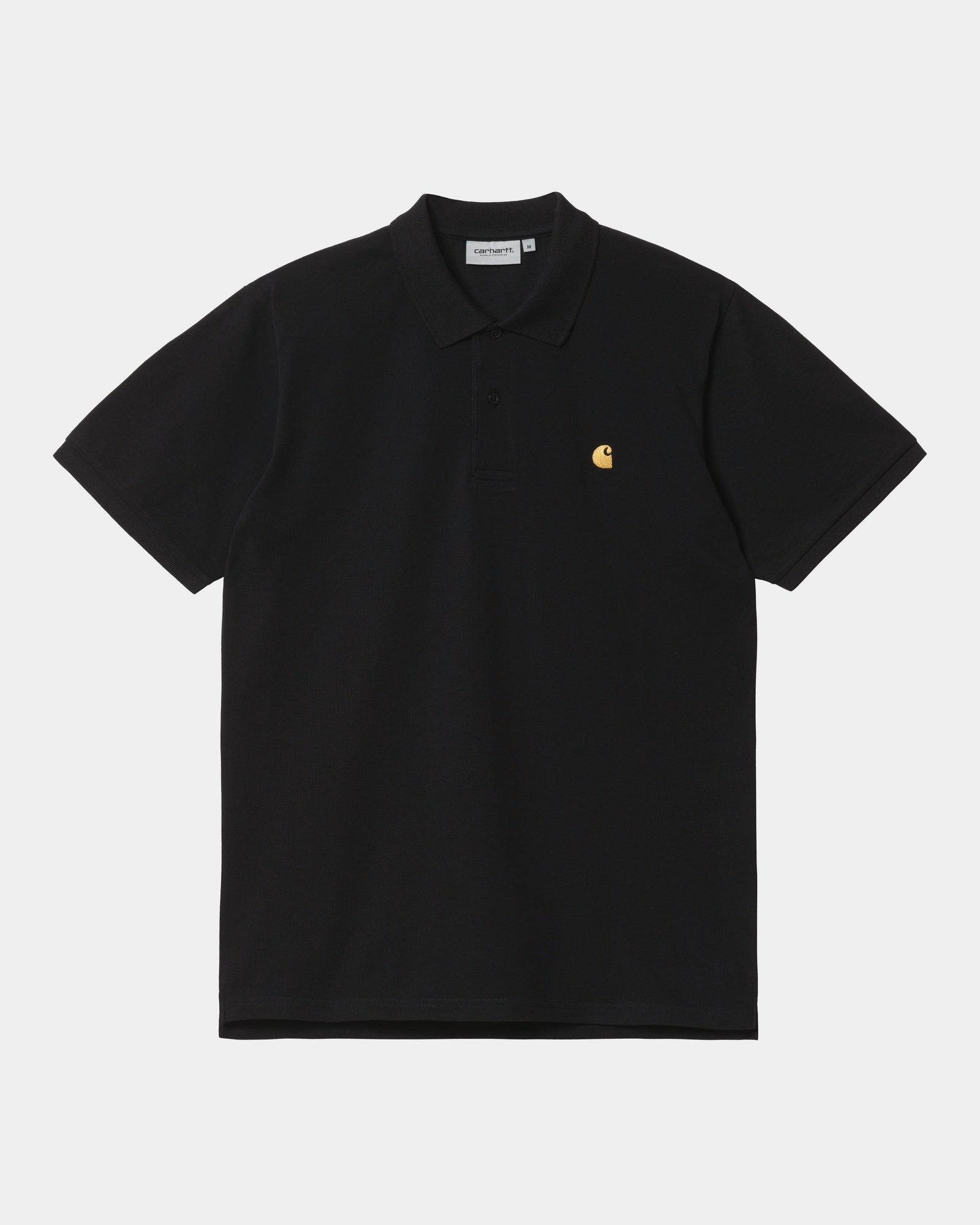 Chase Pique Polo Shirt for Men - Classic Black Cotton Casual Wear - Perfect for Office, Golf & Outdoor Activities