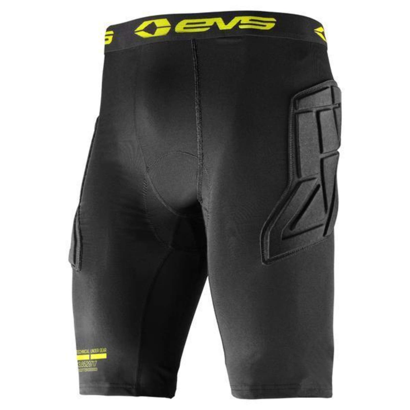 EVS Sports Tug Bottom Padded Shorts - Breathable Compression Shorts for Football, Rugby & MMA - Moisture Wicking Athletic Underwear for Training & Competition