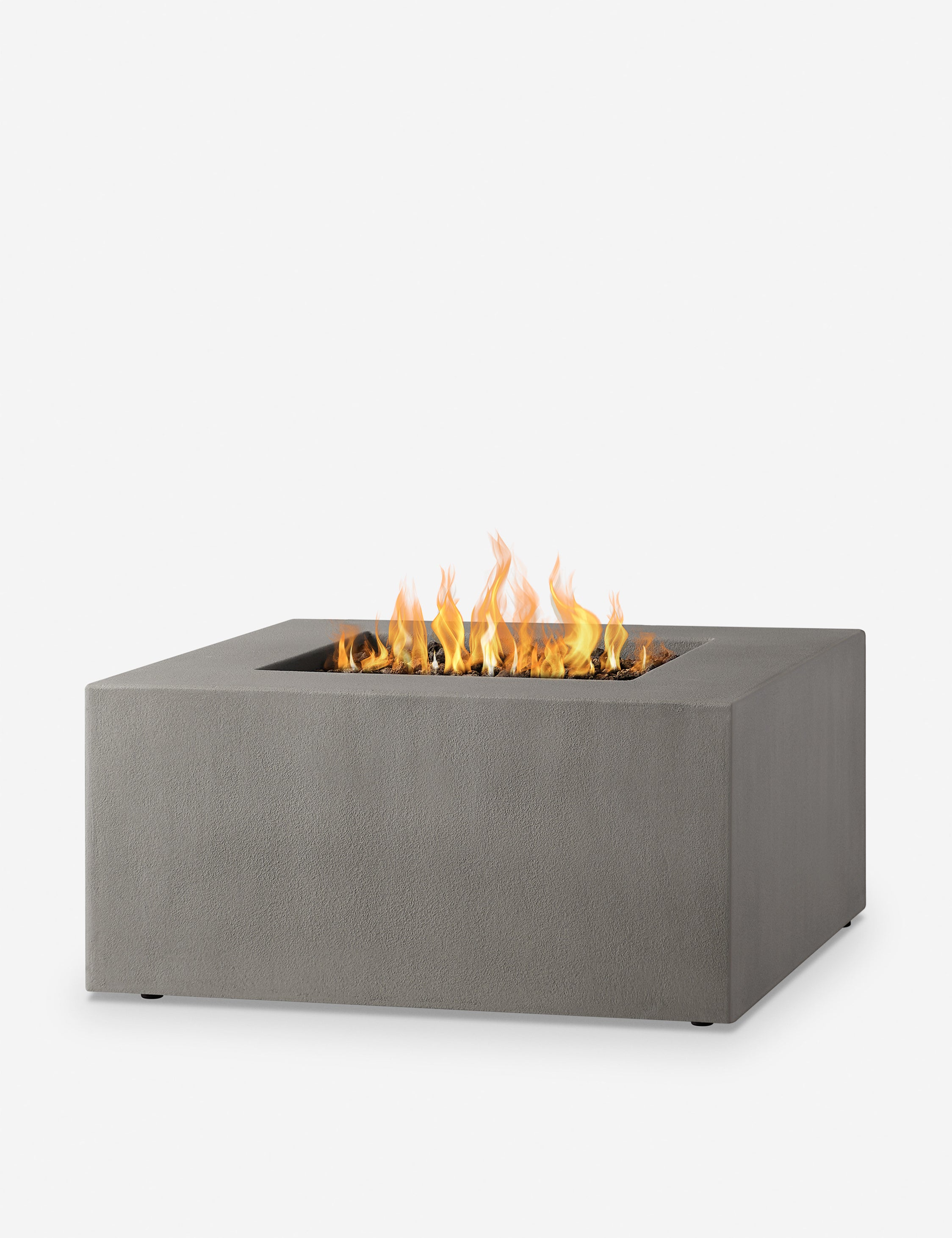 Auberon Outdoor Fire Table - Modern Patio Fire Pit for Backyard, Garden, and Deck - Perfect for Camping, BBQ, and Relaxing Evenings