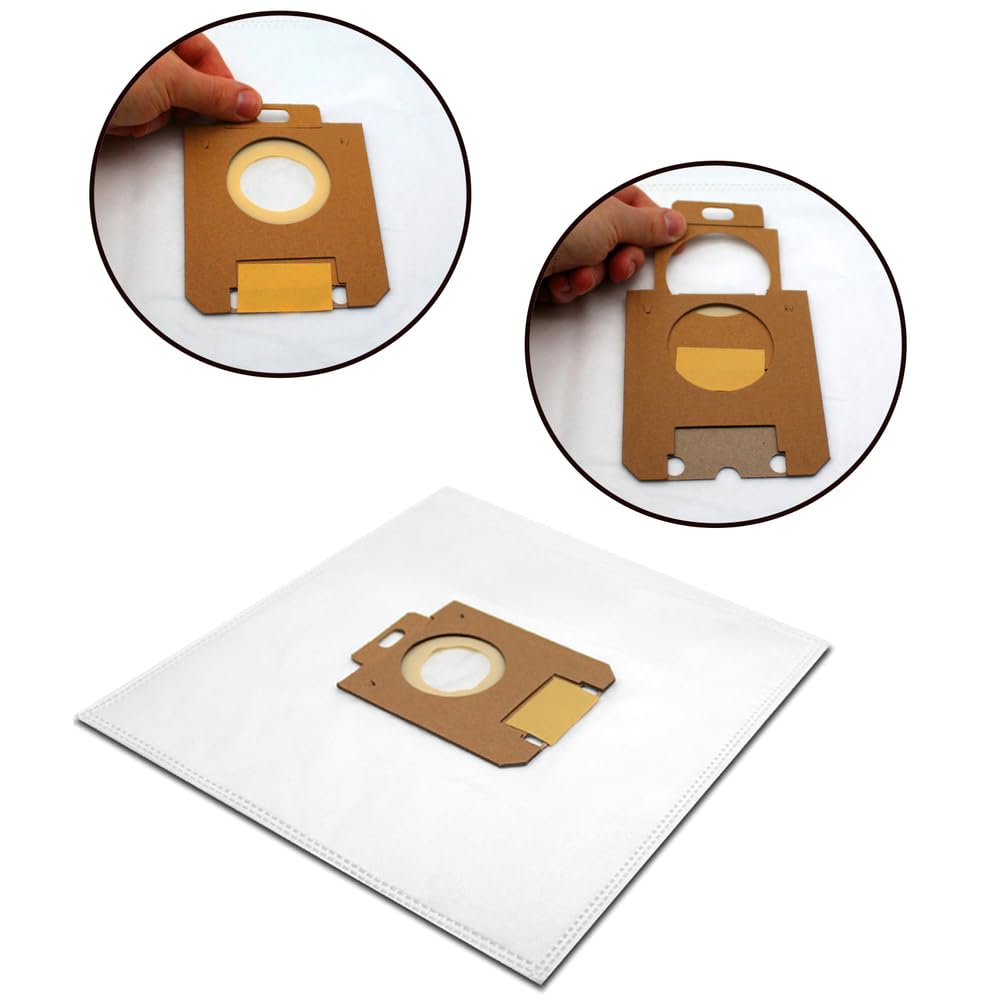 40 Pack Vacuum Cleaner Bags Compatible with Philips FC8022/03 & FC8022/04 - High Filtration Dust Bags for Home & Office Cleaning