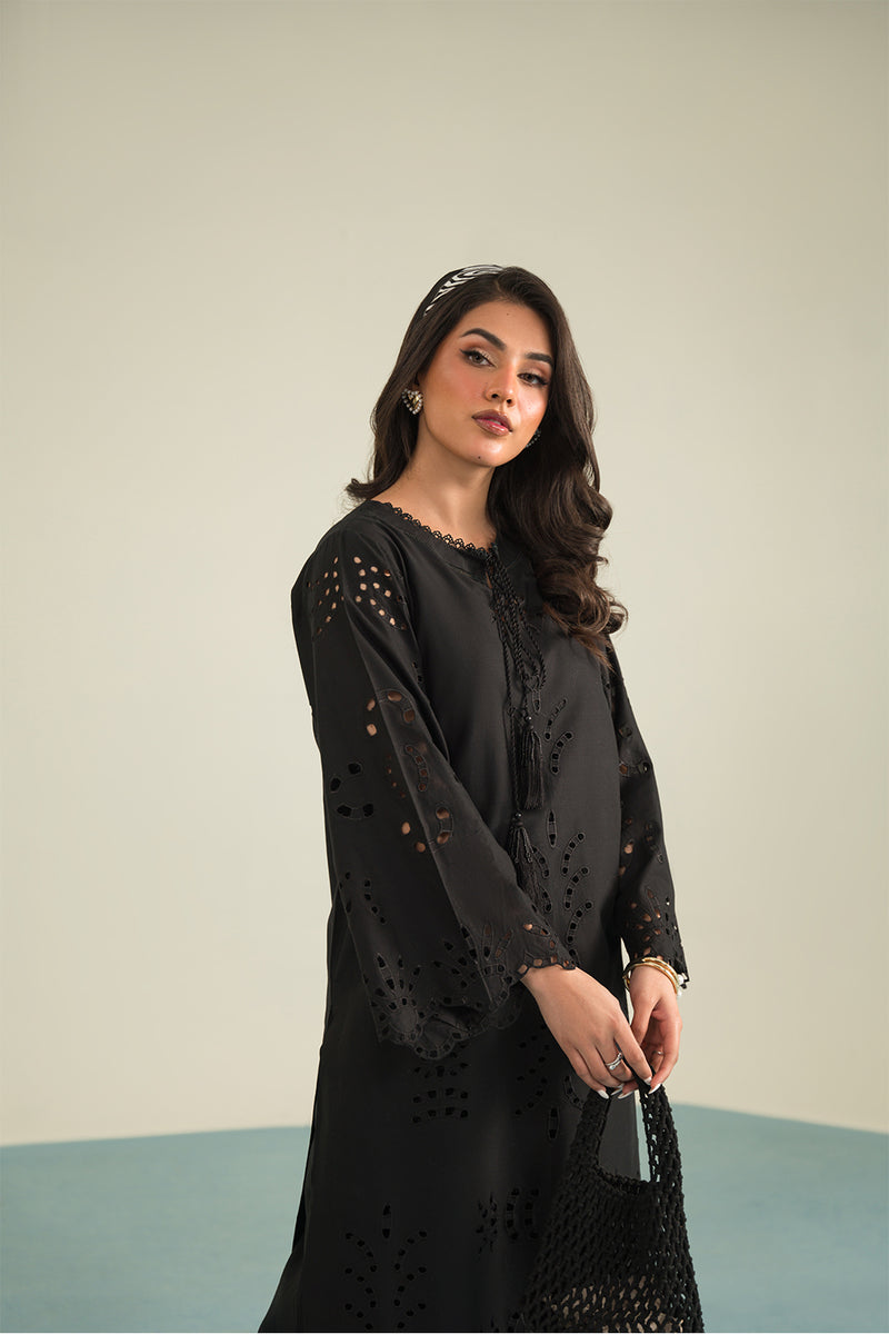 Premium Black Cotton Stitched Suit for Men - Elegant Formal Wear for Business, Weddings & Special Occasions