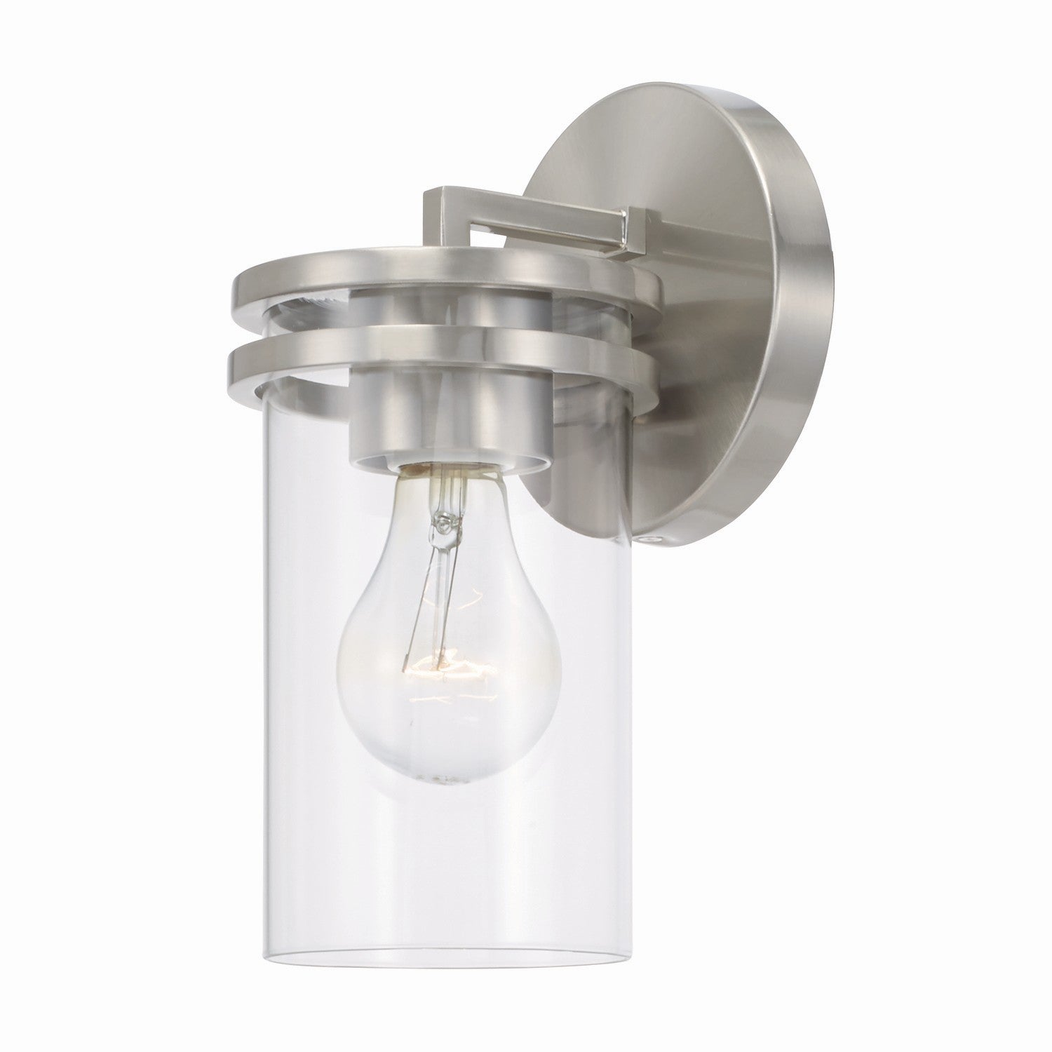 Capital Lighting One Light Wall Sconce - Modern Wall Light Fixture for Living Room, Bedroom & Hallway - Indoor Lighting Solution