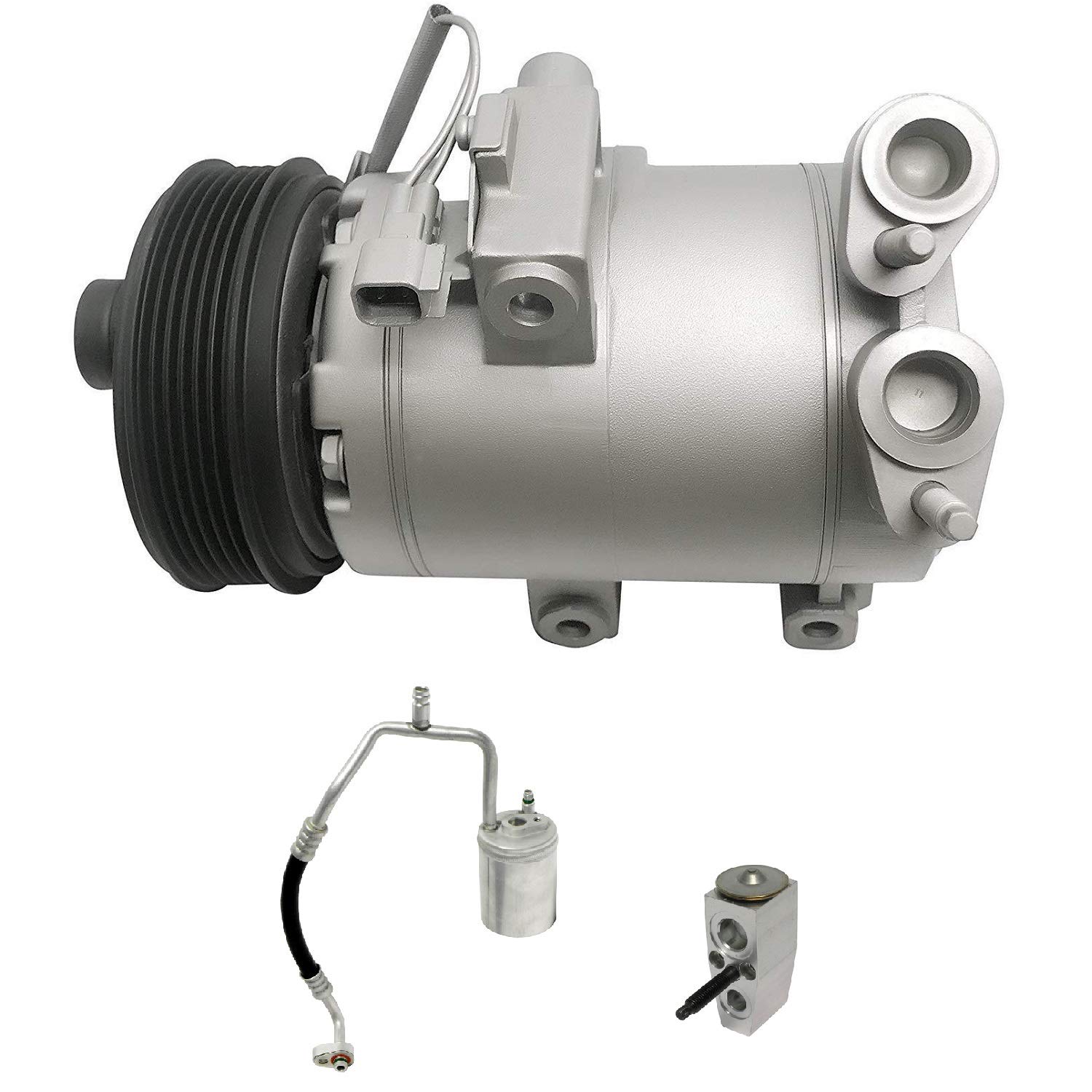 RYC Automotive AC Compressor Kit KT DH77 - Compatible with Multiple Car Models | High-Performance Air Conditioning Repair & Replacement | Ideal for DIY Mechanics & Professional Technicians