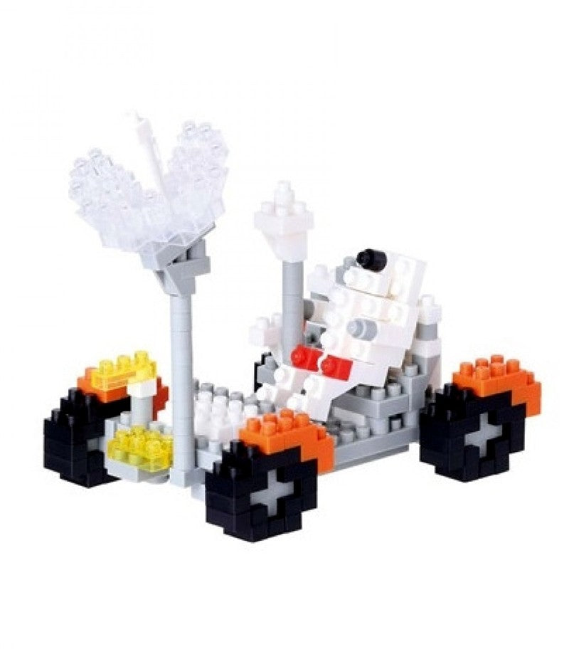 Nanoblock NBH 085 Lunar Rover Building Kit - STEM Toy Space Shuttle Model for Kids & Adults - Perfect for Home Decor, Gift, and Space Exploration Enthusiasts
