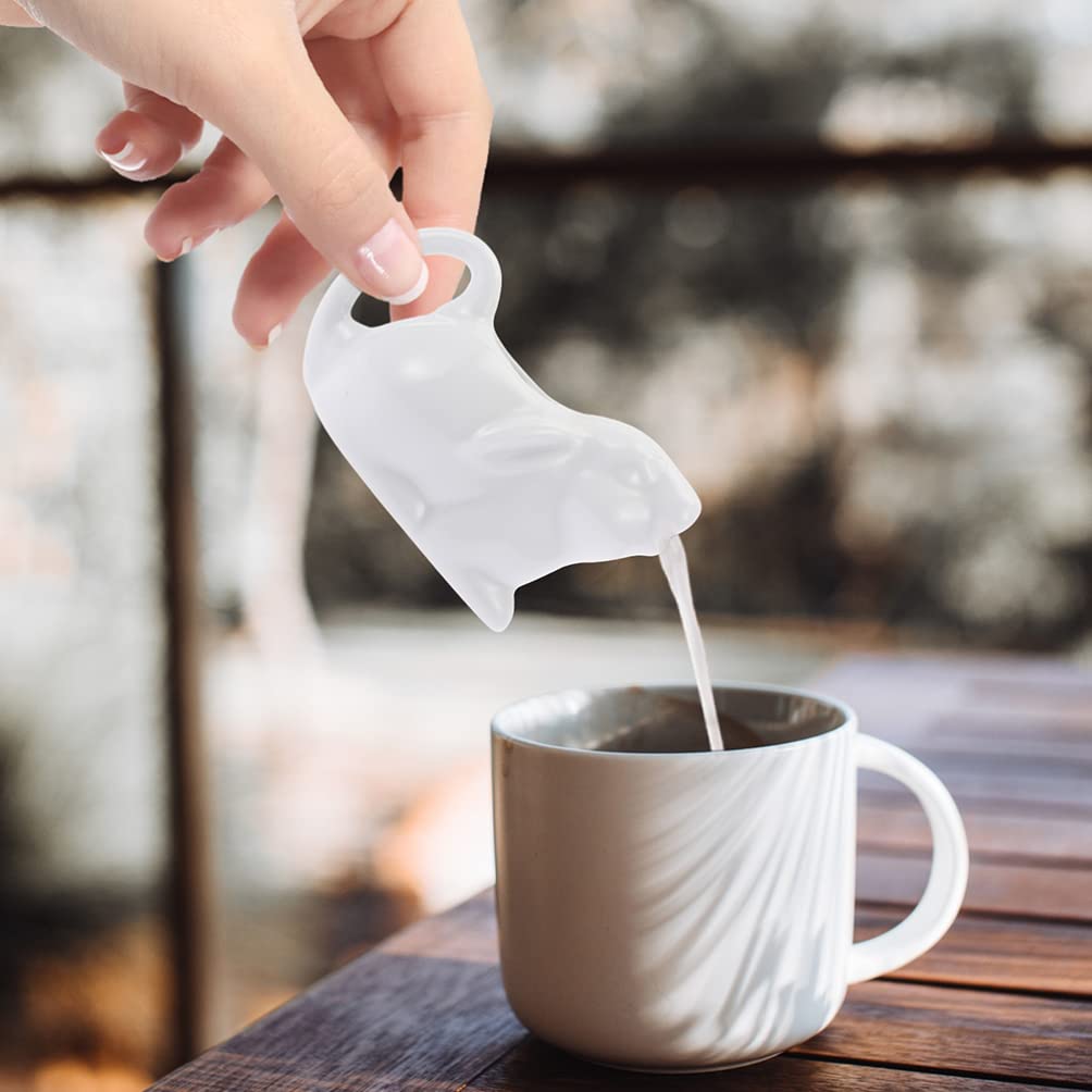 2-Pack Ceramic Milk Pitcher & Sauce Jug - 16oz Cream Frothing Cup for Coffee, Latte & Hot Chocolate - Durable Ceramic Milk Kettle for Barista, Home & Cafe Use