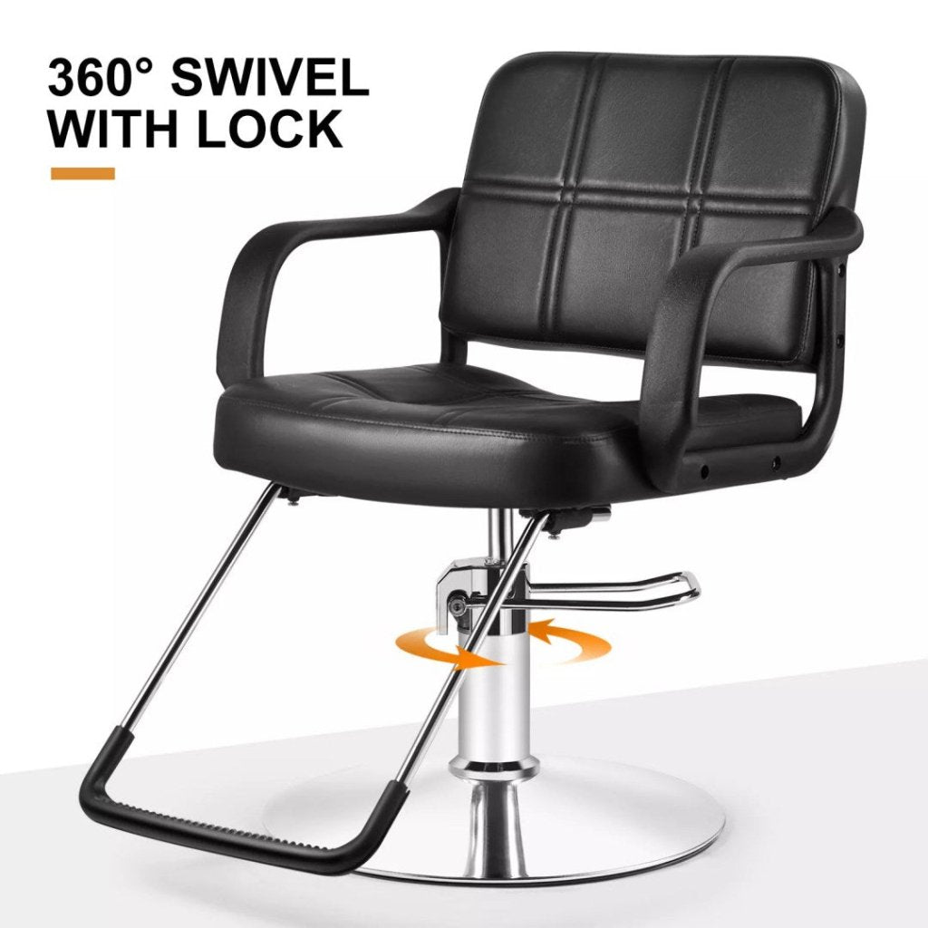 Greenlife Advance All Purpose Hydraulic Styling Chair SC 611 - Adjustable Salon & Beauty Hairdressing Chair for Barber Shop, Home Salon, and Spa Use