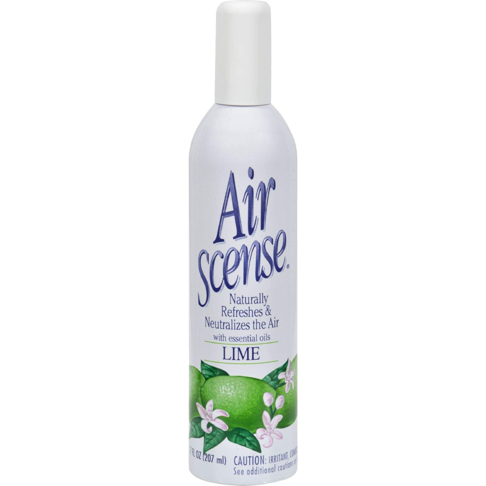 Air Scense Lime Air Freshener - 7 oz (Pack of 4) - Long-Lasting Odor Eliminator for Home, Car & Office