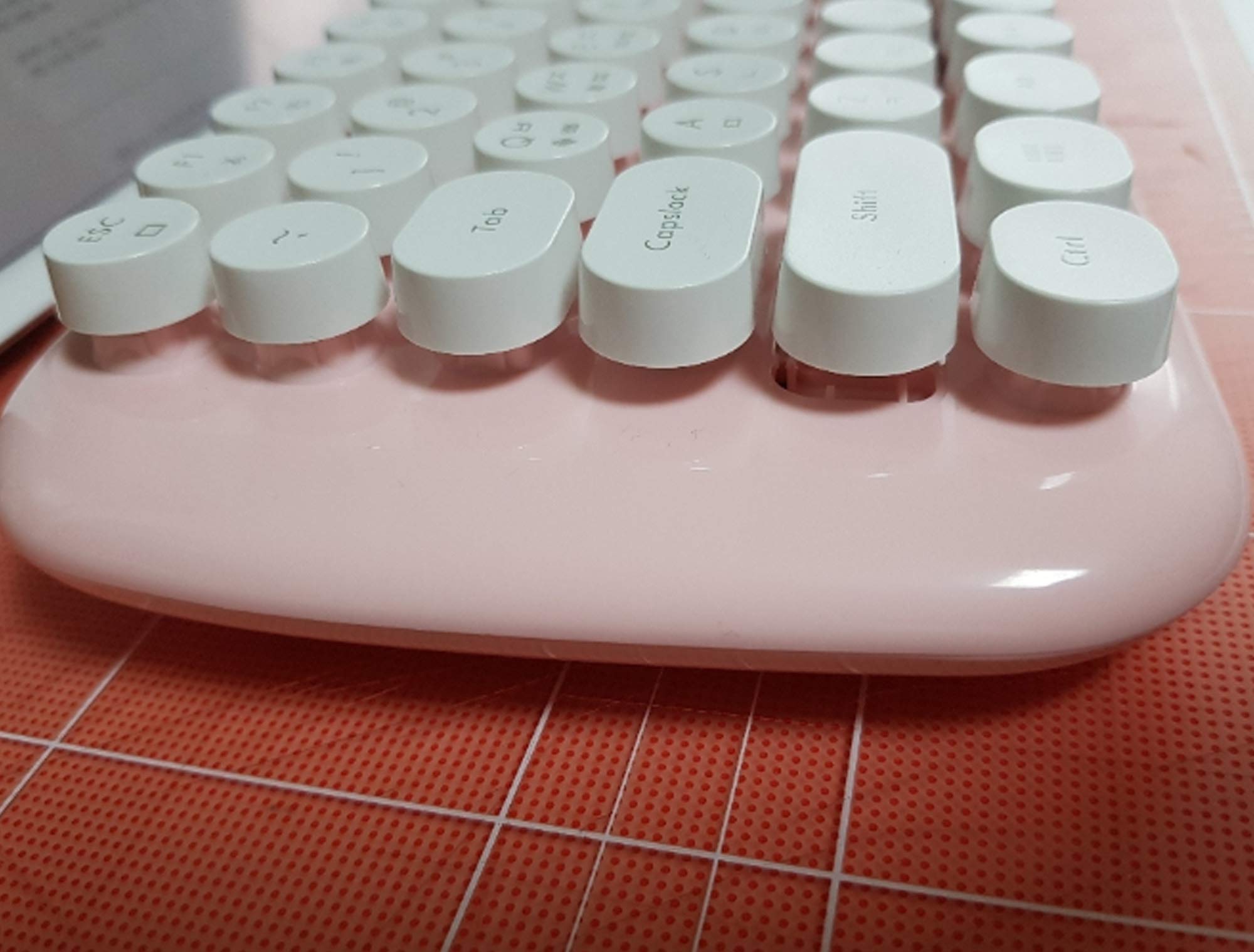 Compact Mini Bluetooth Keyboard - Korean & English Bilingual Layout - Perfect for Smartphones, Tablets, and Laptops