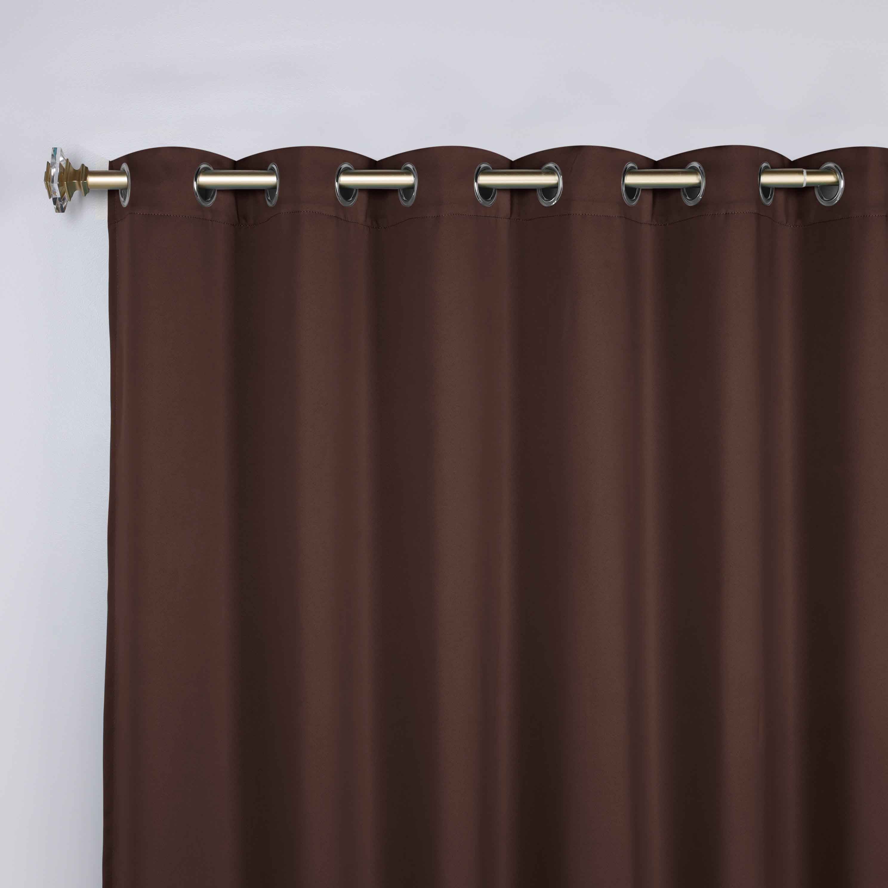 Machine Washable Blackout Curtains Set of 2 - Solid Color Room Darkening Window Treatments for Bedroom & Nursery - Blocks Light & Noise for Better Sleep