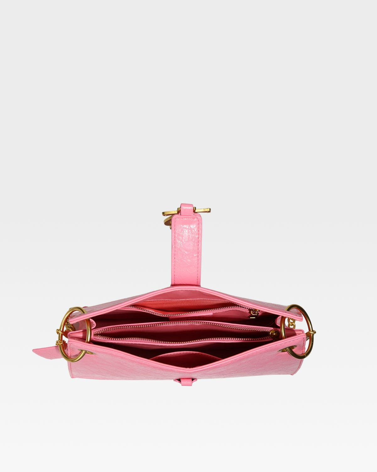 Elise Shoulder Bag in Baby Pink - Stylish Crossbody Purse for Women, Trendy Handbag for Everyday Use, Perfect for Work, Shopping & Travel