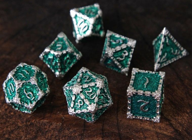 7ct Emerald Sterling Silver Ring Set - Elegant Jewelry for Women, Perfect for Weddings, Anniversaries & Special Occasions